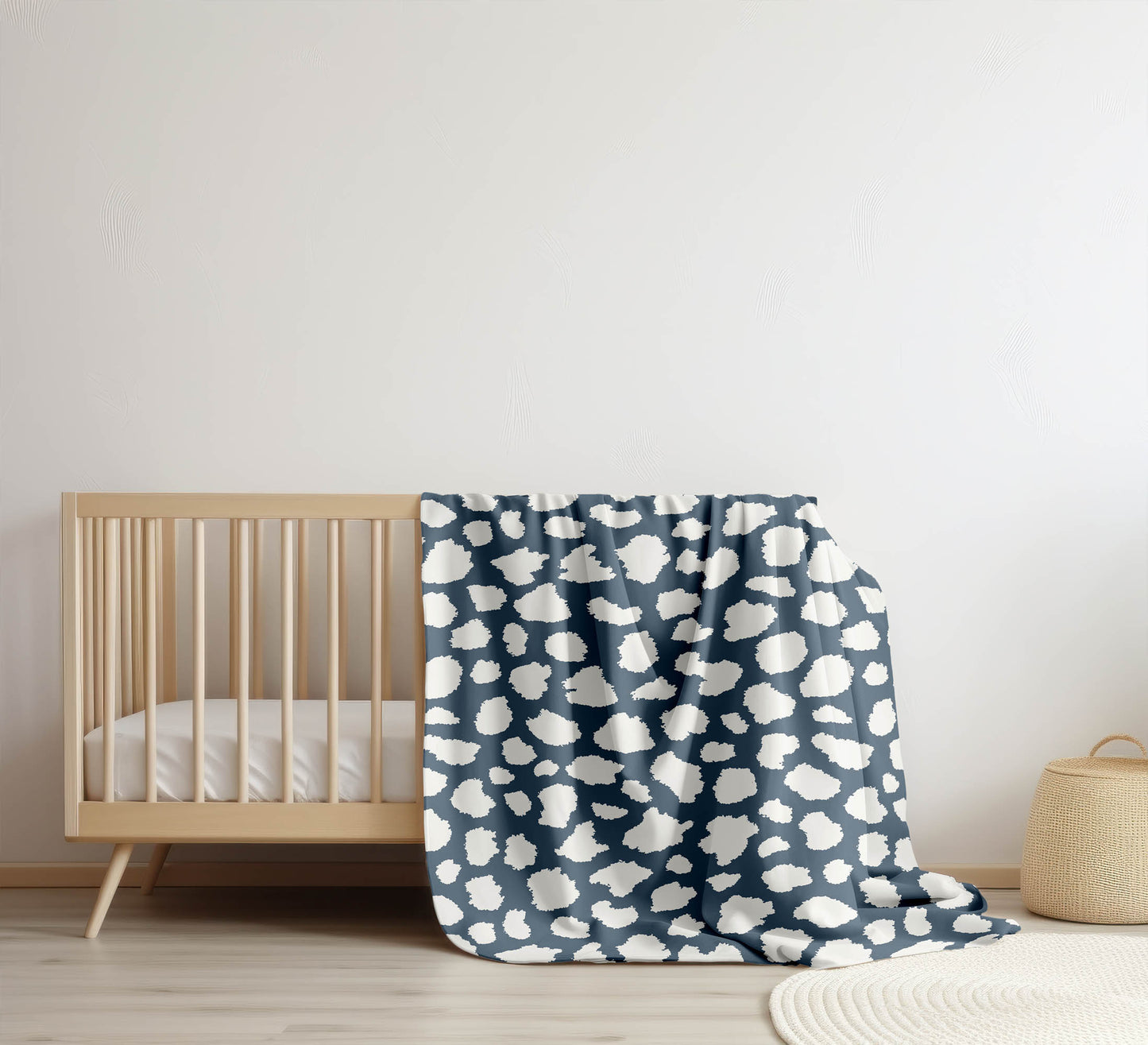 Animal Spot Velveteen Fleece Blanket