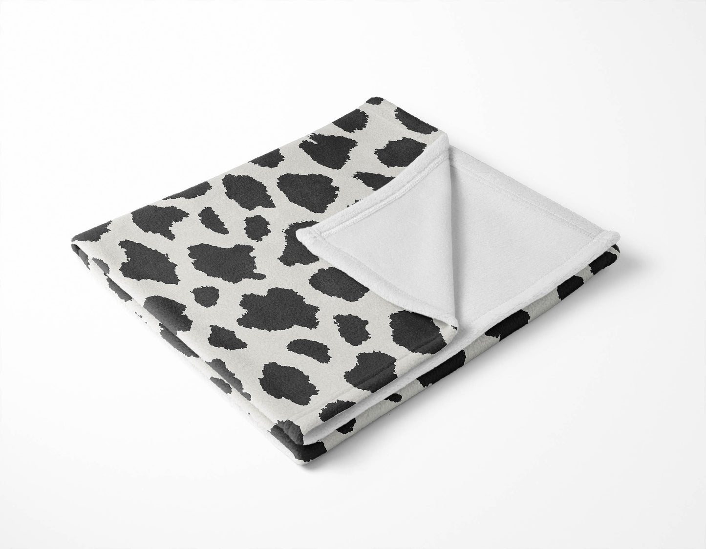 Animal Spot Velveteen Fleece Blanket