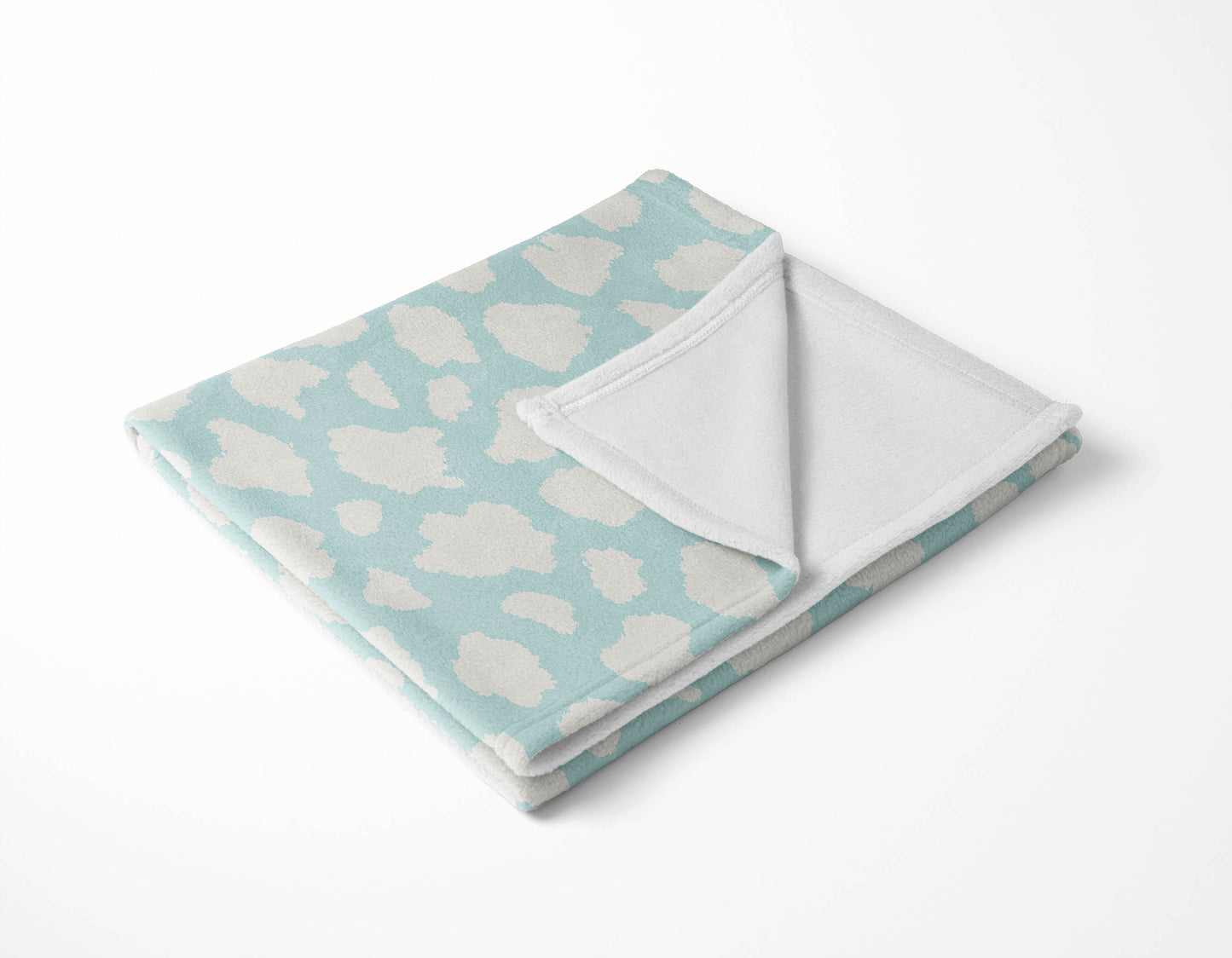Animal Spot Velveteen Fleece Blanket