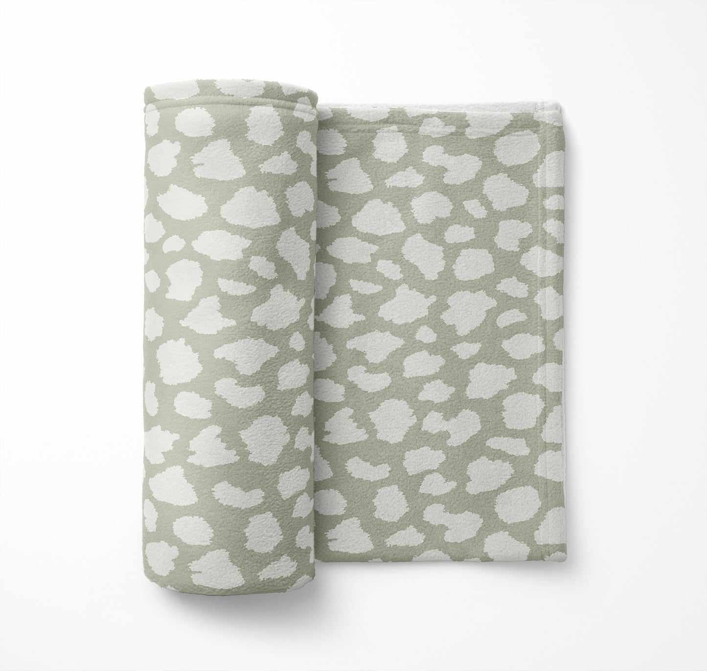 Animal Spot Velveteen Fleece Blanket