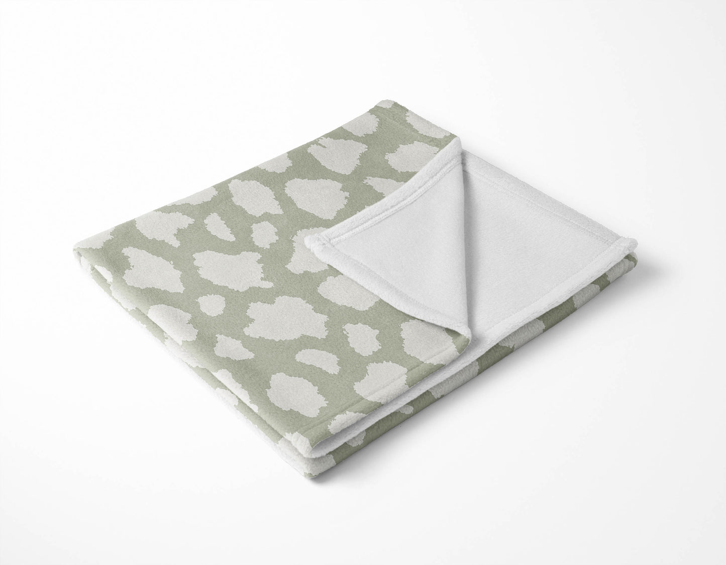 Animal Spot Velveteen Fleece Blanket