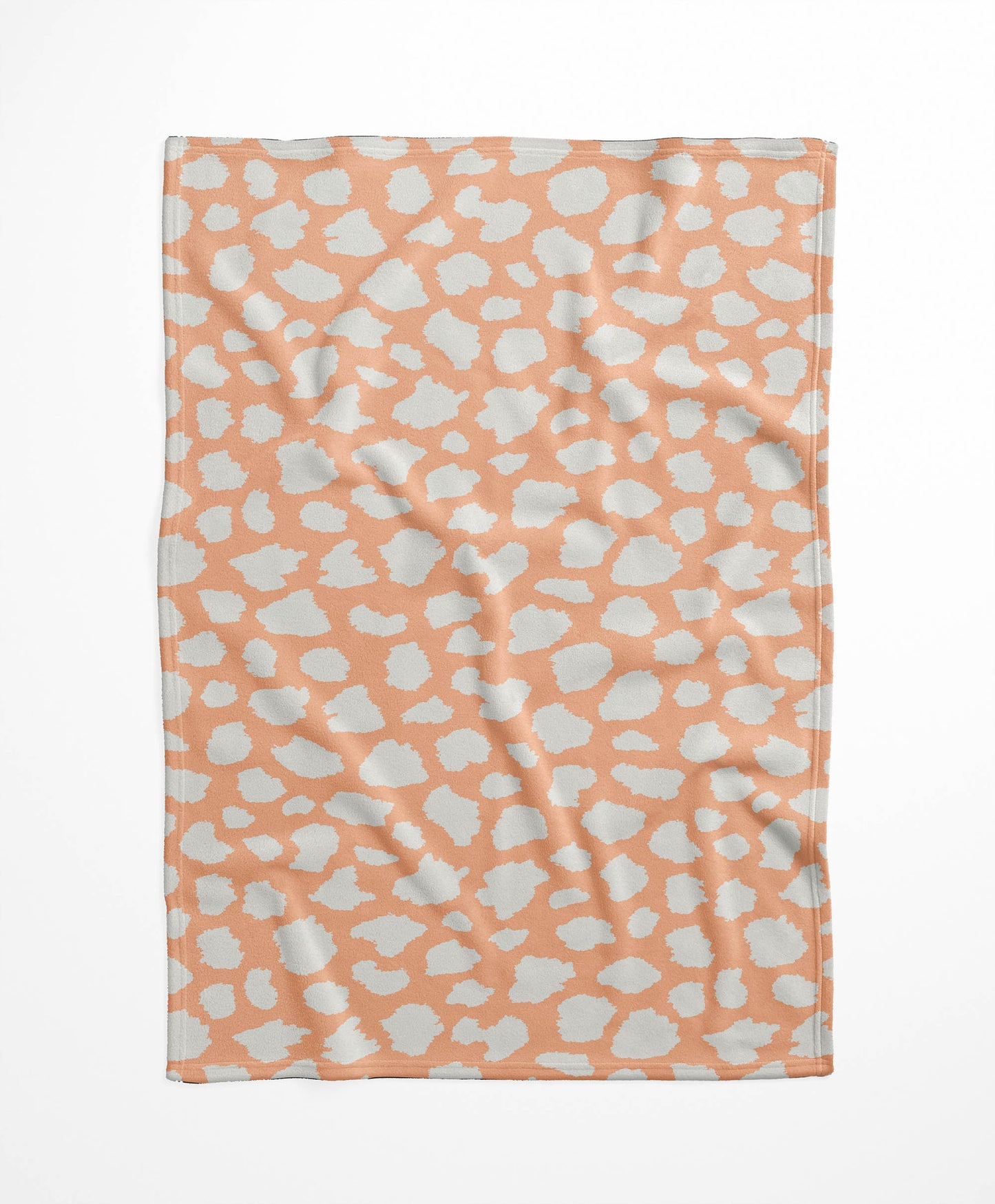 Animal Spot Velveteen Fleece Blanket