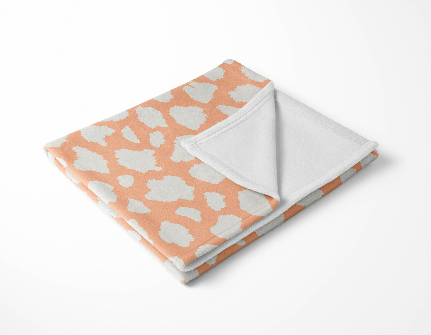 Animal Spot Velveteen Fleece Blanket
