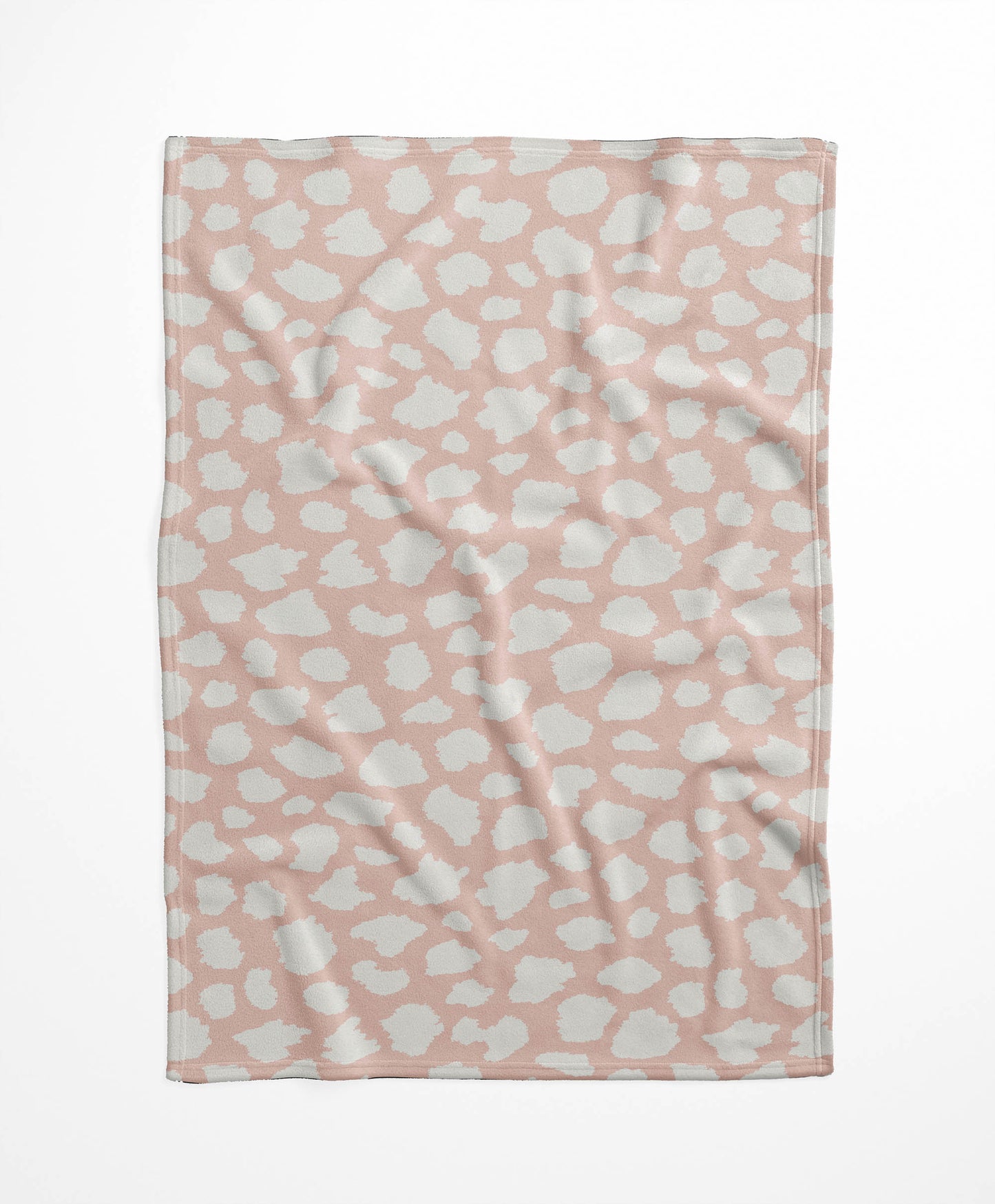 Animal Spot Velveteen Fleece Blanket