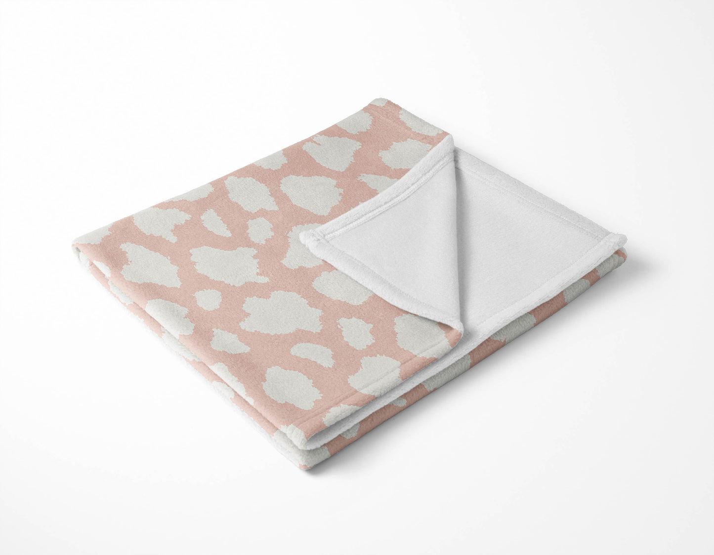 Animal Spot Velveteen Fleece Blanket