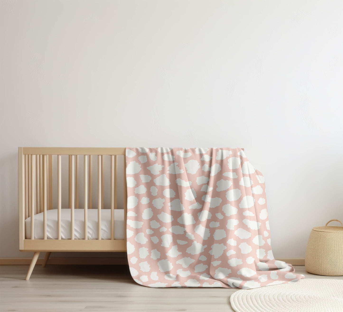 Animal Spot Velveteen Fleece Blanket