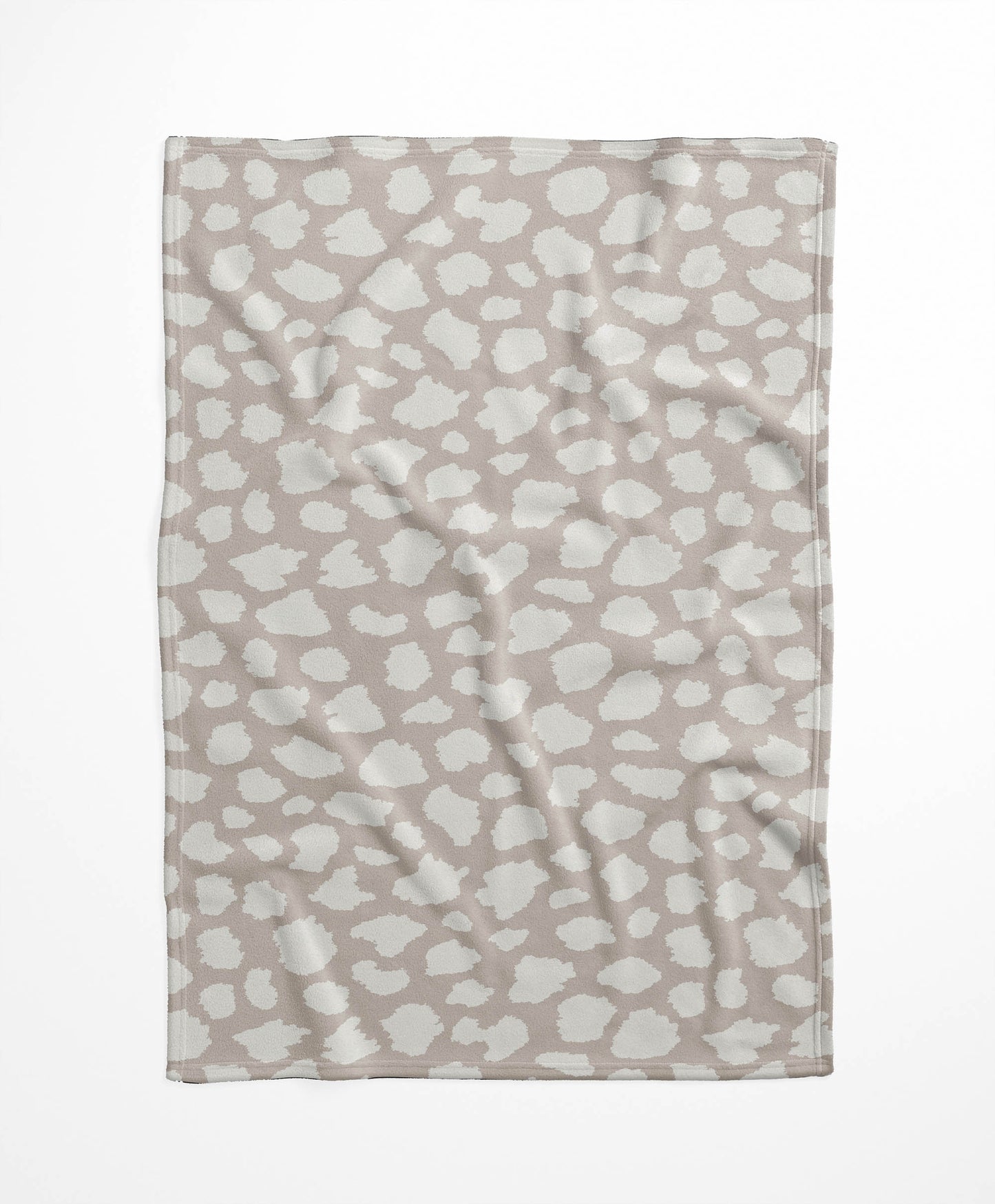 Animal Spot Velveteen Fleece Blanket