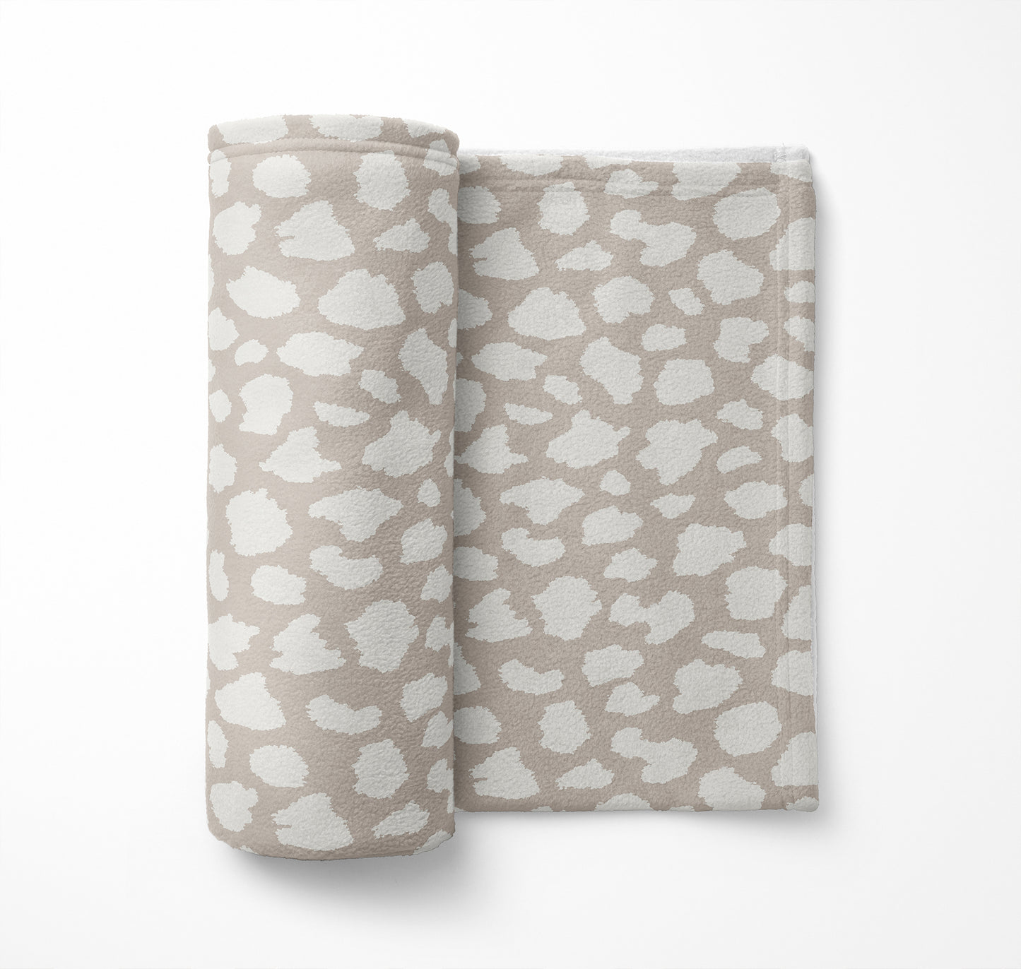 Animal Spot Velveteen Fleece Blanket