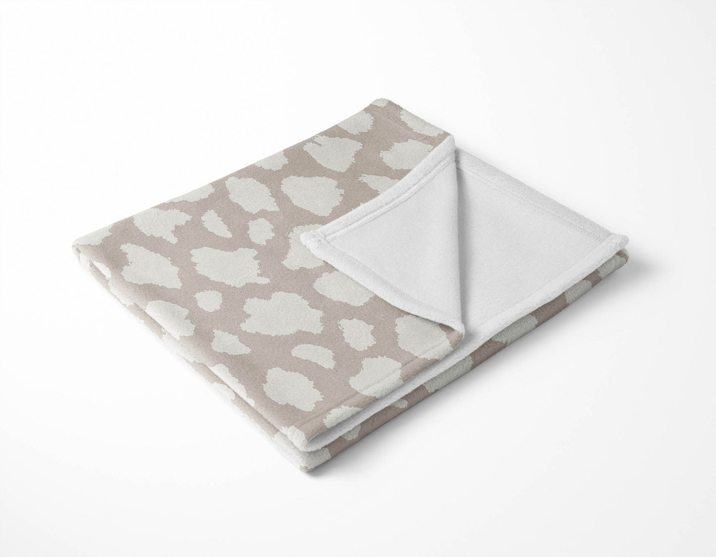 Animal Spot Velveteen Fleece Blanket