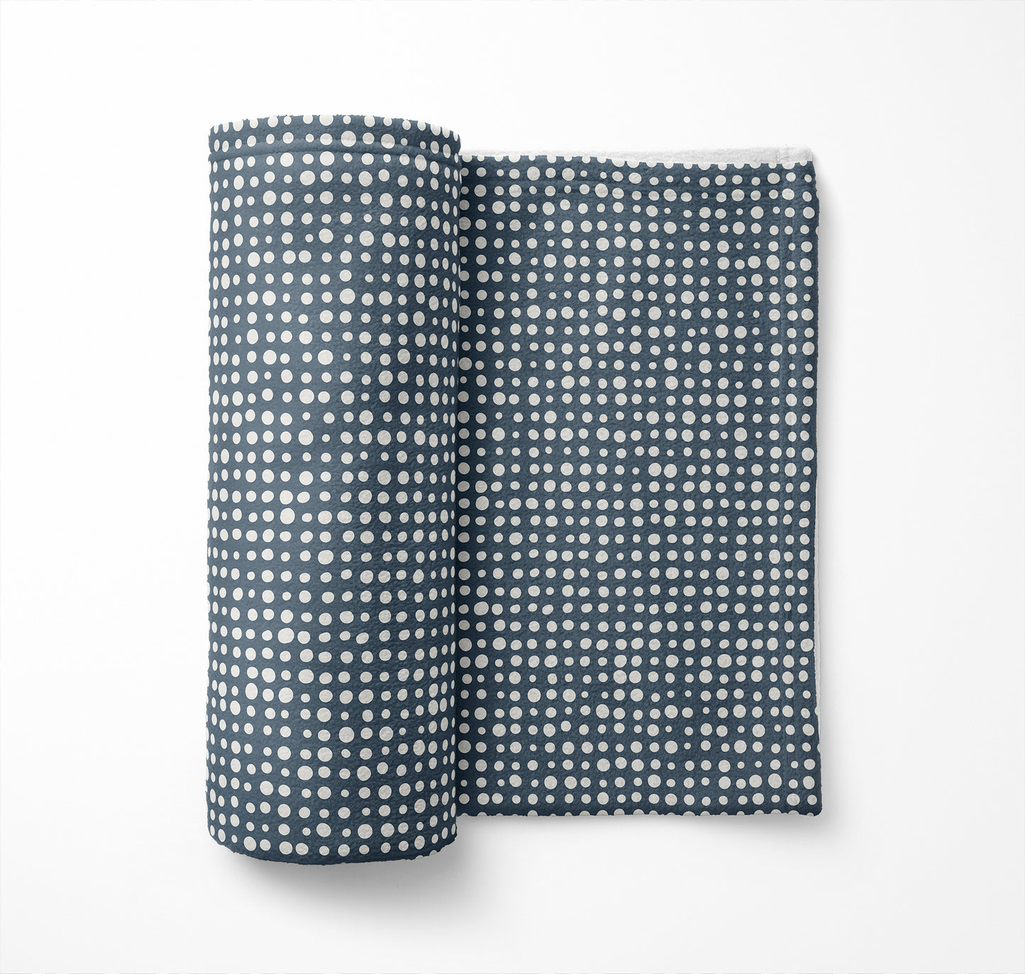 Assorted Dots Velveteen Fleece Blanket