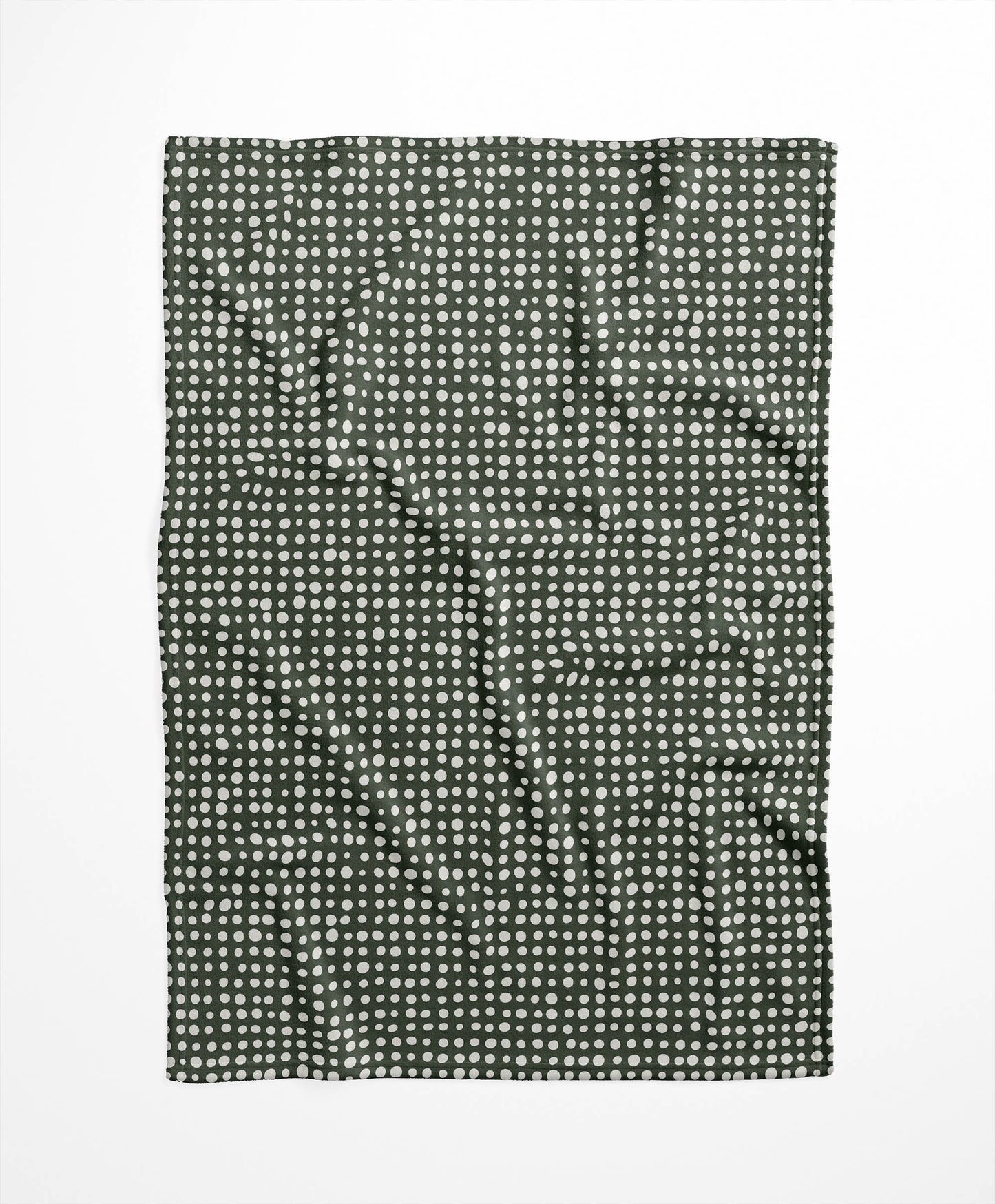 Assorted Dots Velveteen Fleece Blanket