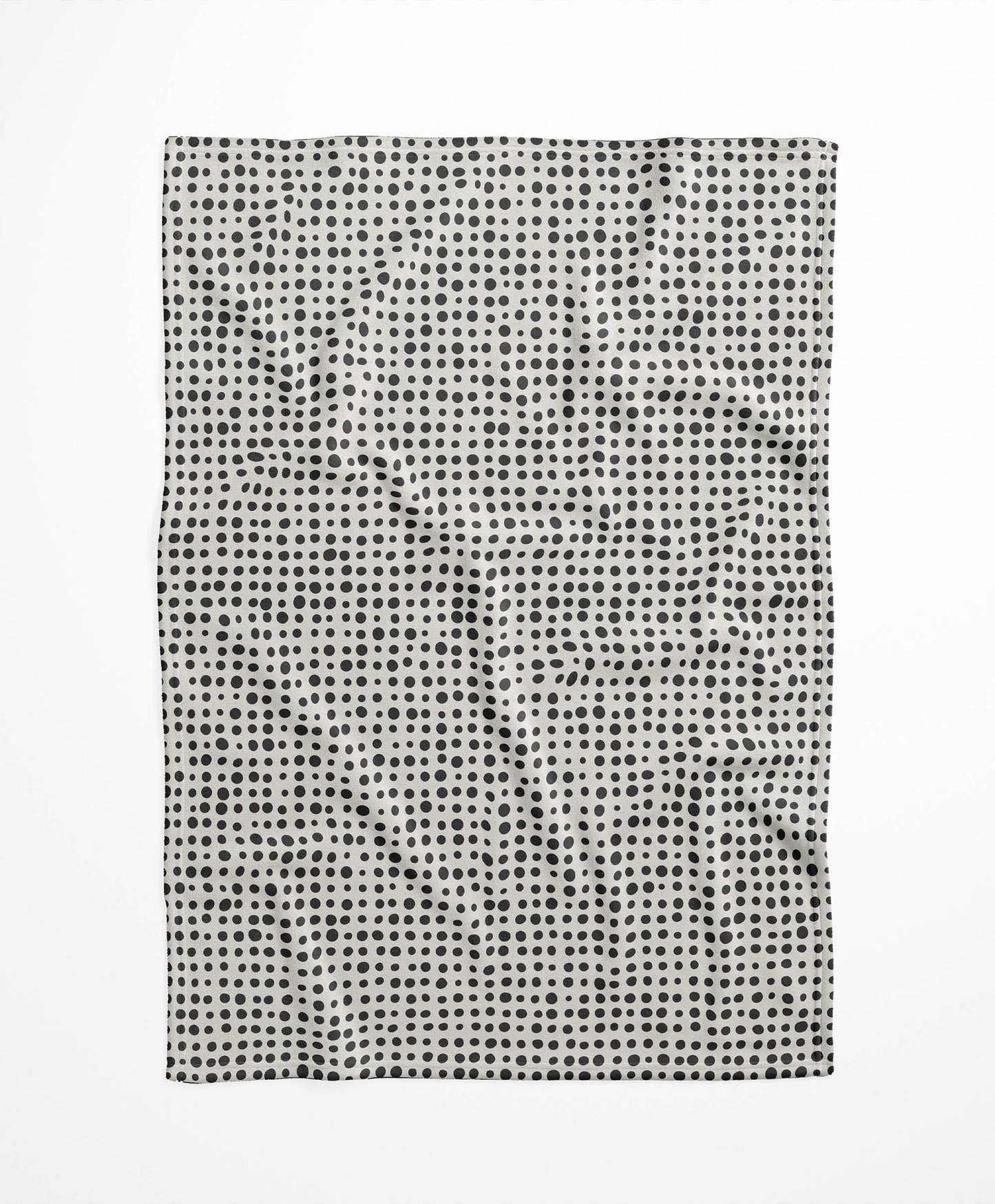 Assorted Dots Velveteen Fleece Blanket