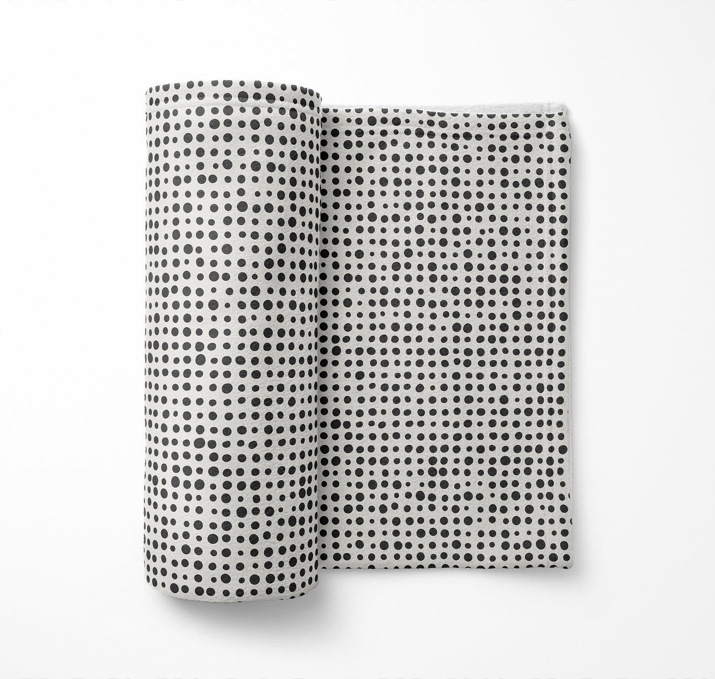 Assorted Dots Velveteen Fleece Blanket