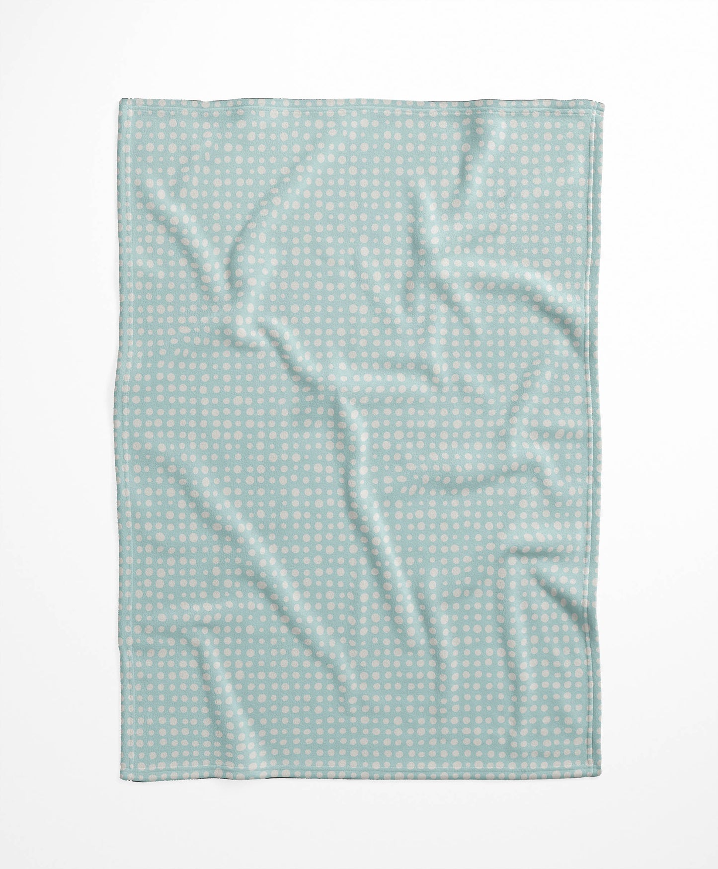 Assorted Dots Velveteen Fleece Blanket