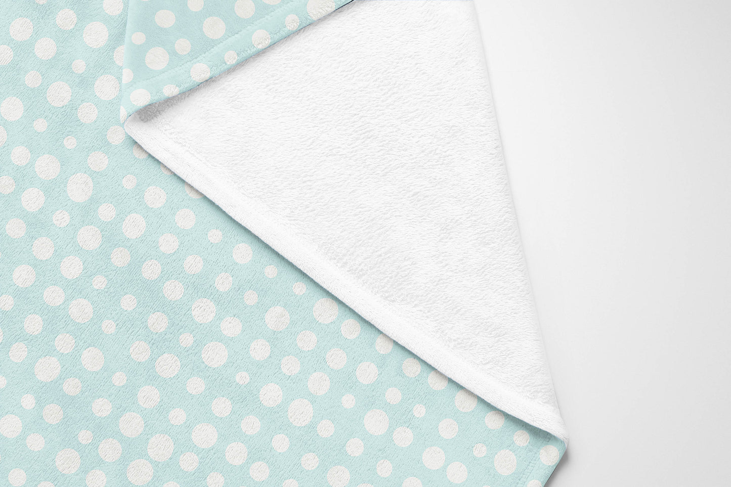 Assorted Dots Velveteen Fleece Blanket