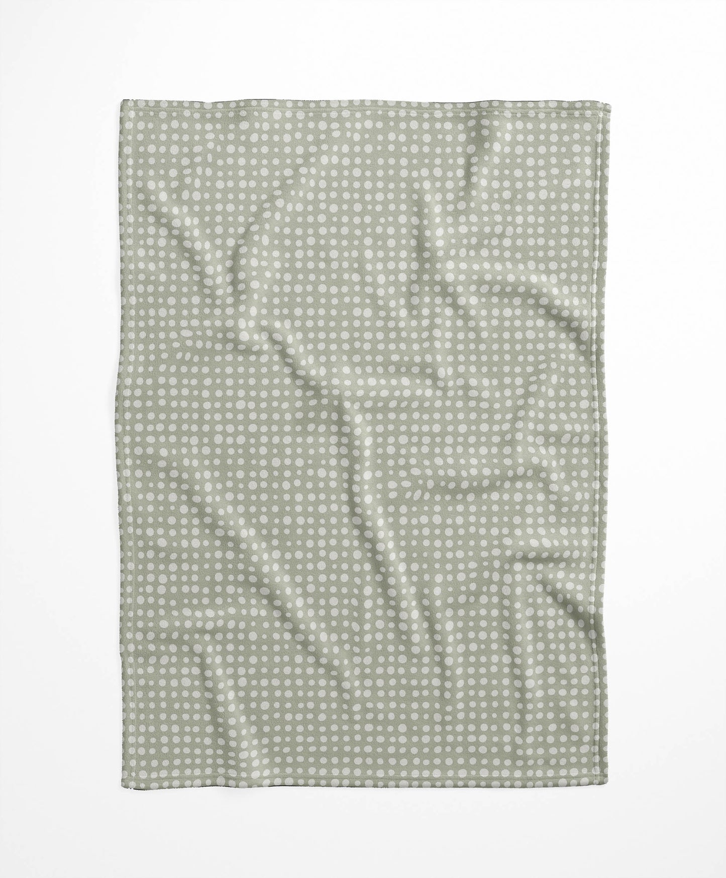 Assorted Dots Velveteen Fleece Blanket