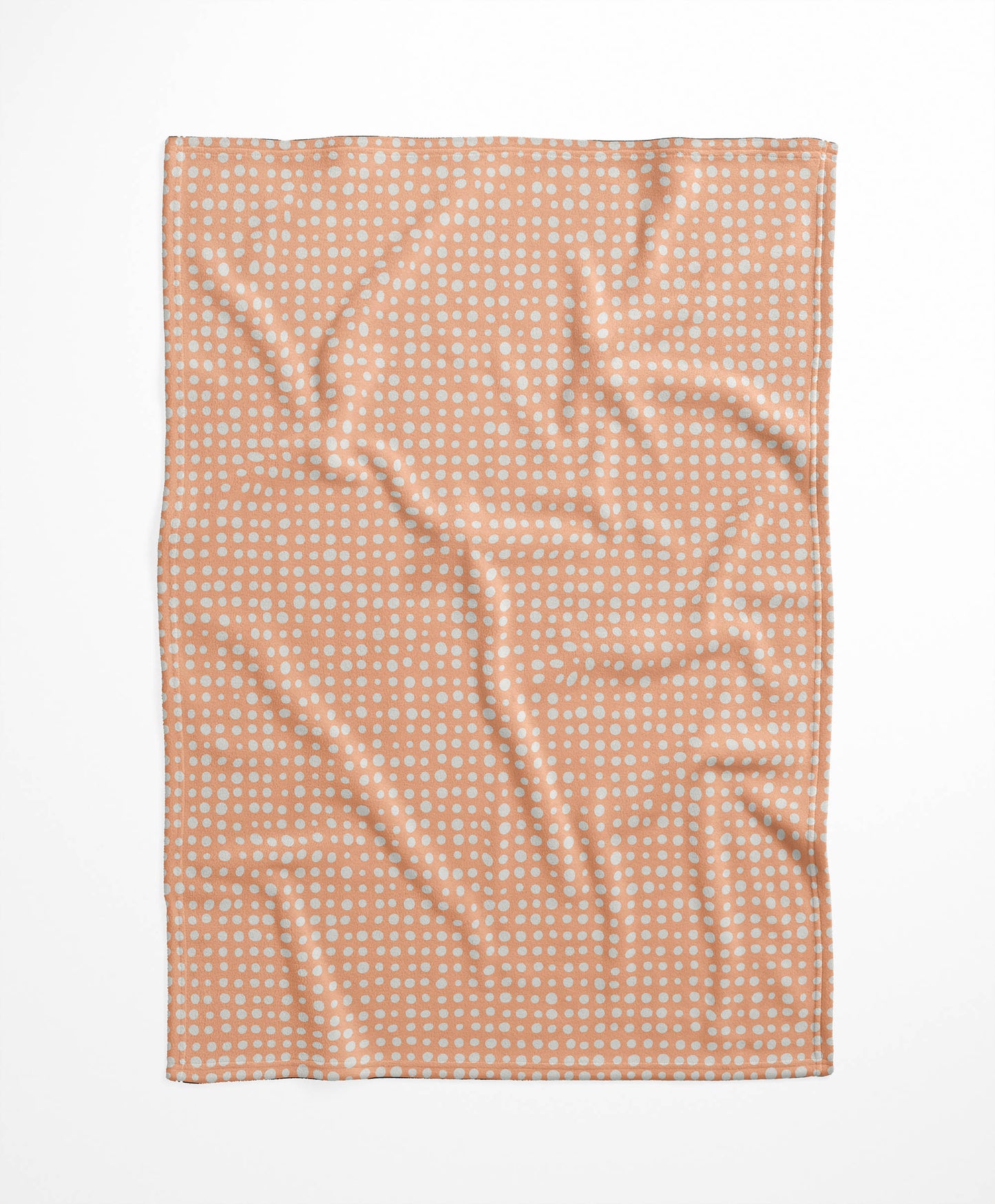 Assorted Dots Velveteen Fleece Blanket
