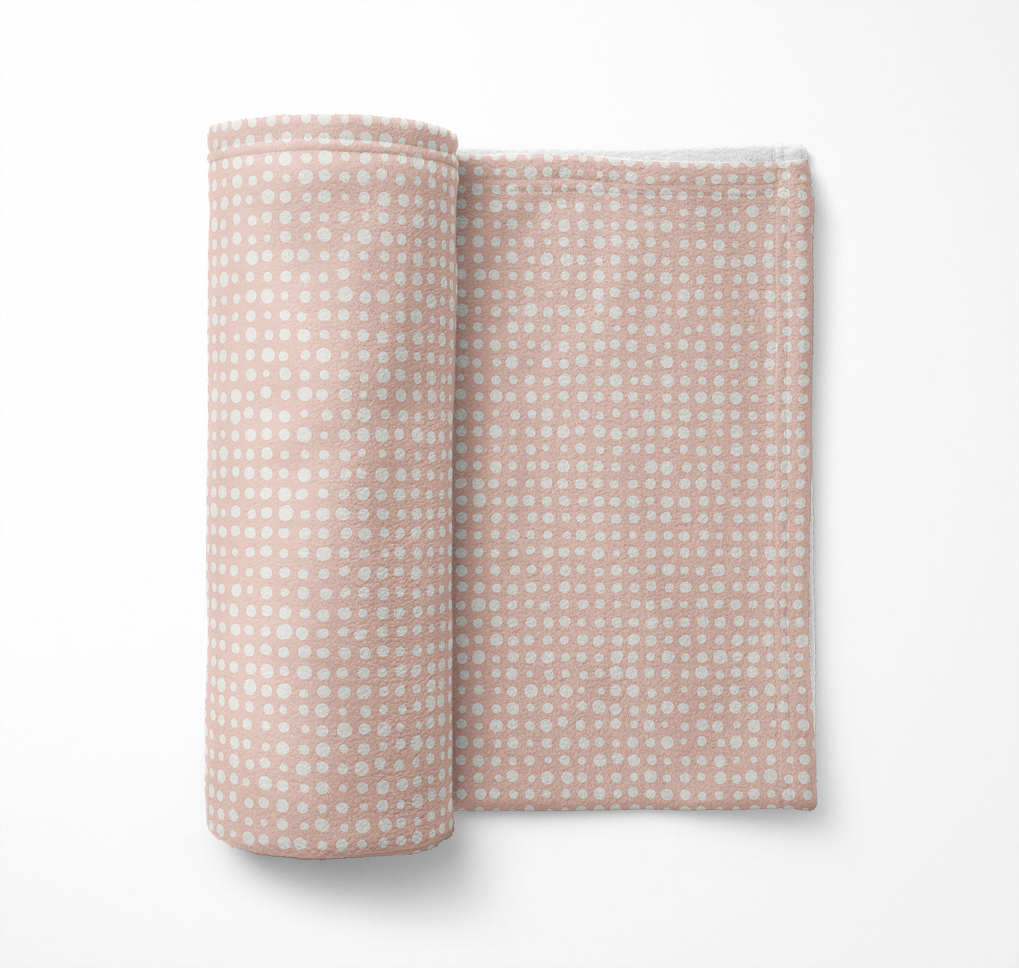 Assorted Dots Velveteen Fleece Blanket