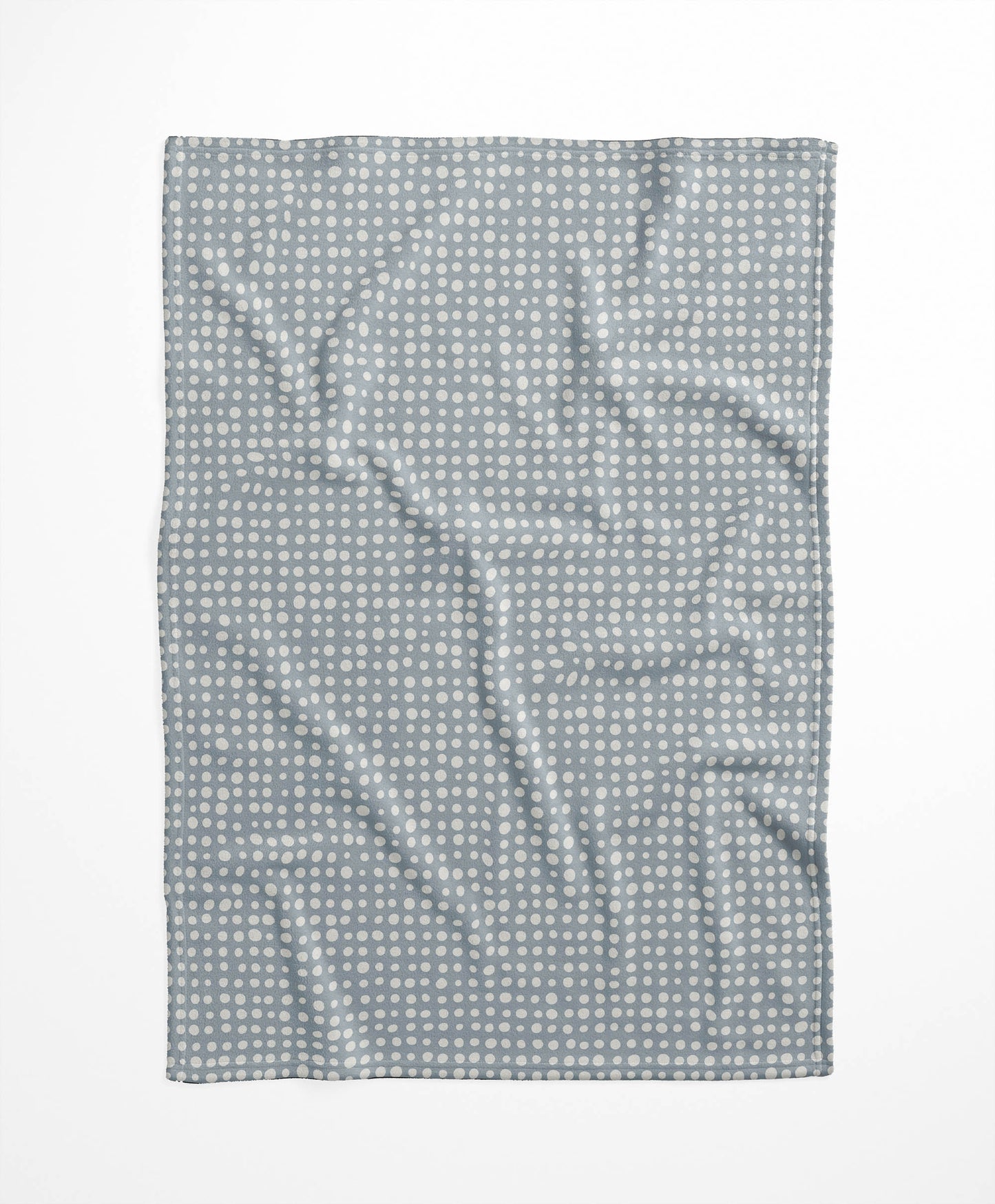 Assorted Dots Velveteen Fleece Blanket