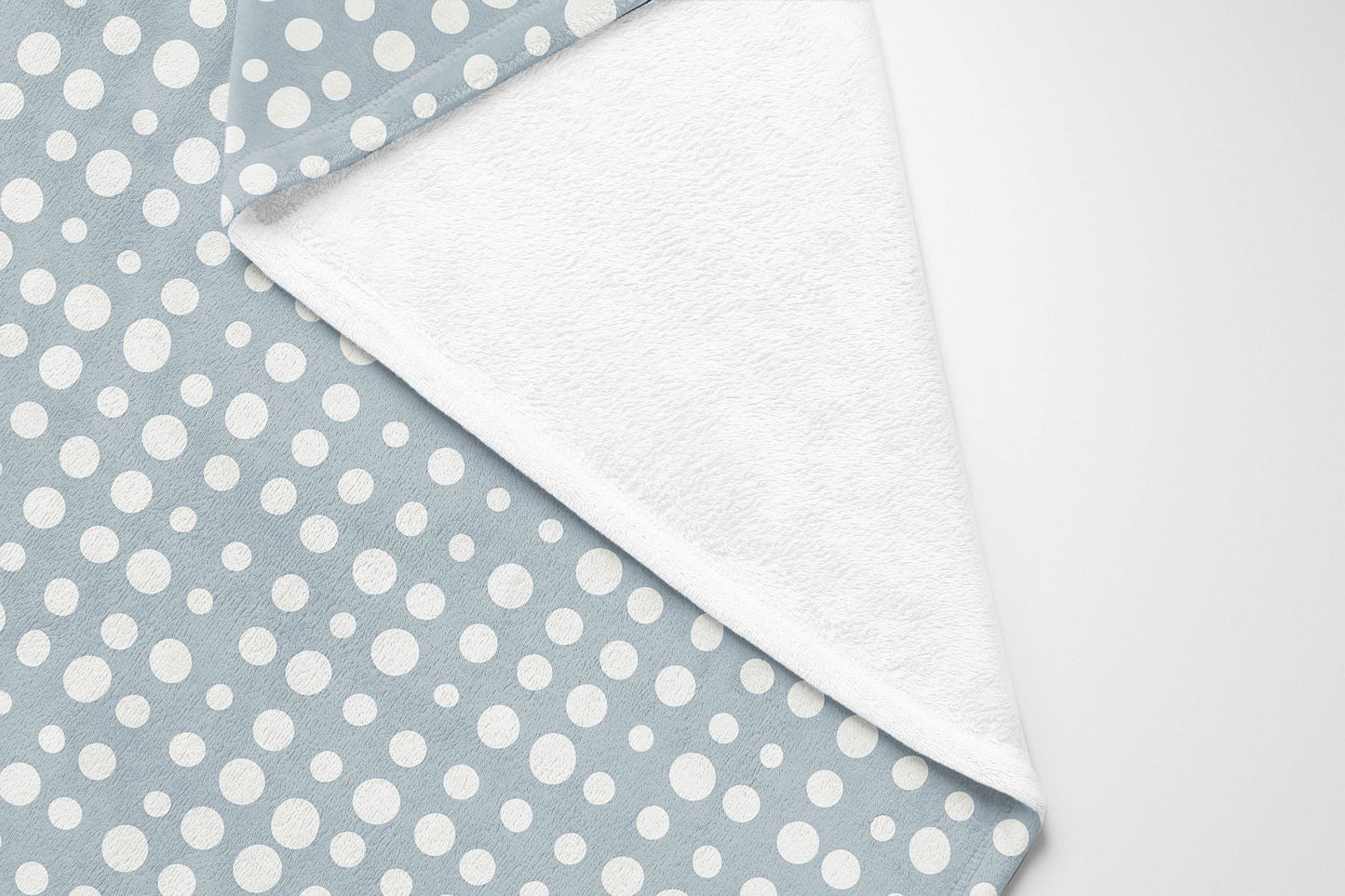 Assorted Dots Velveteen Fleece Blanket
