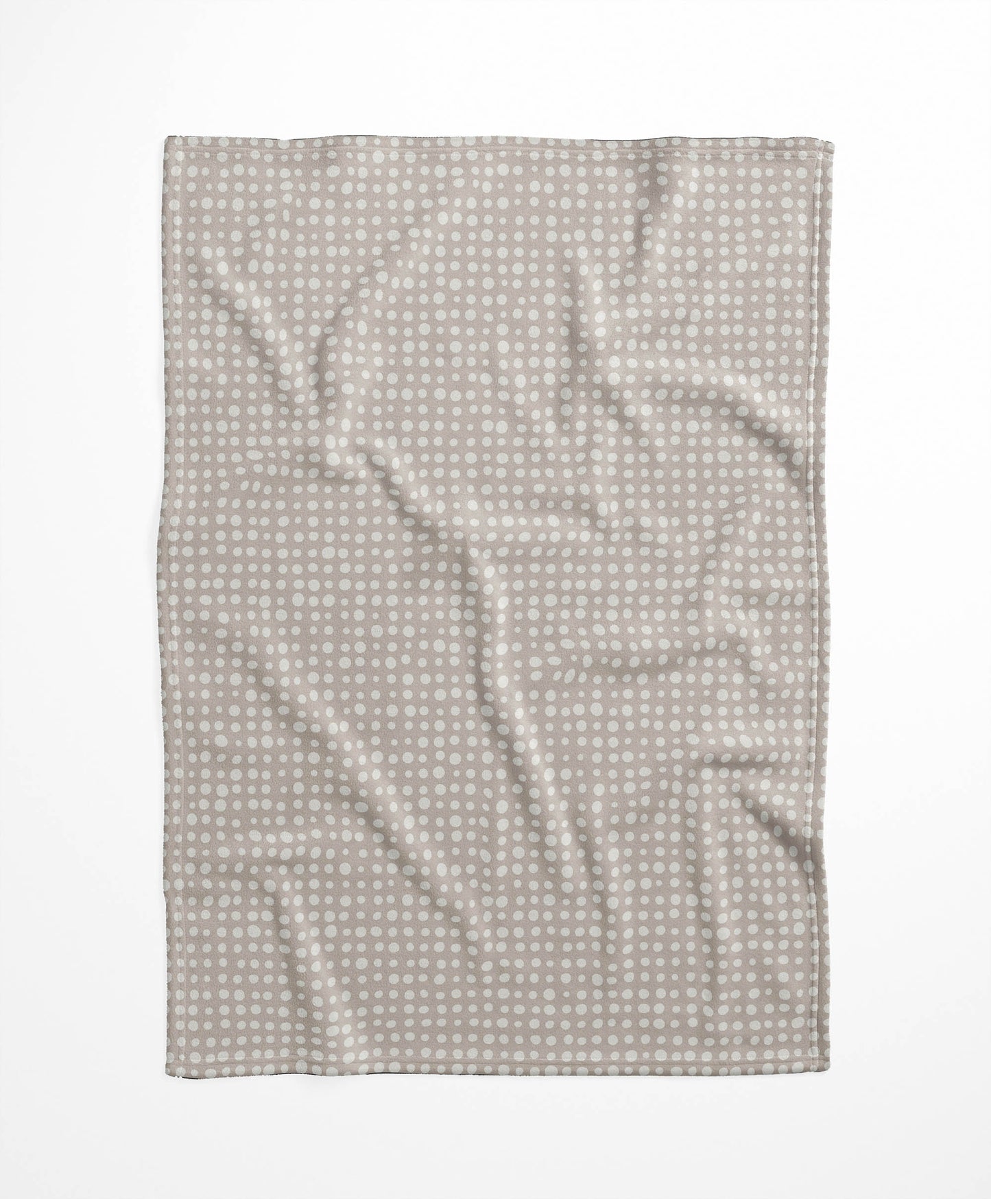 Assorted Dots Velveteen Fleece Blanket