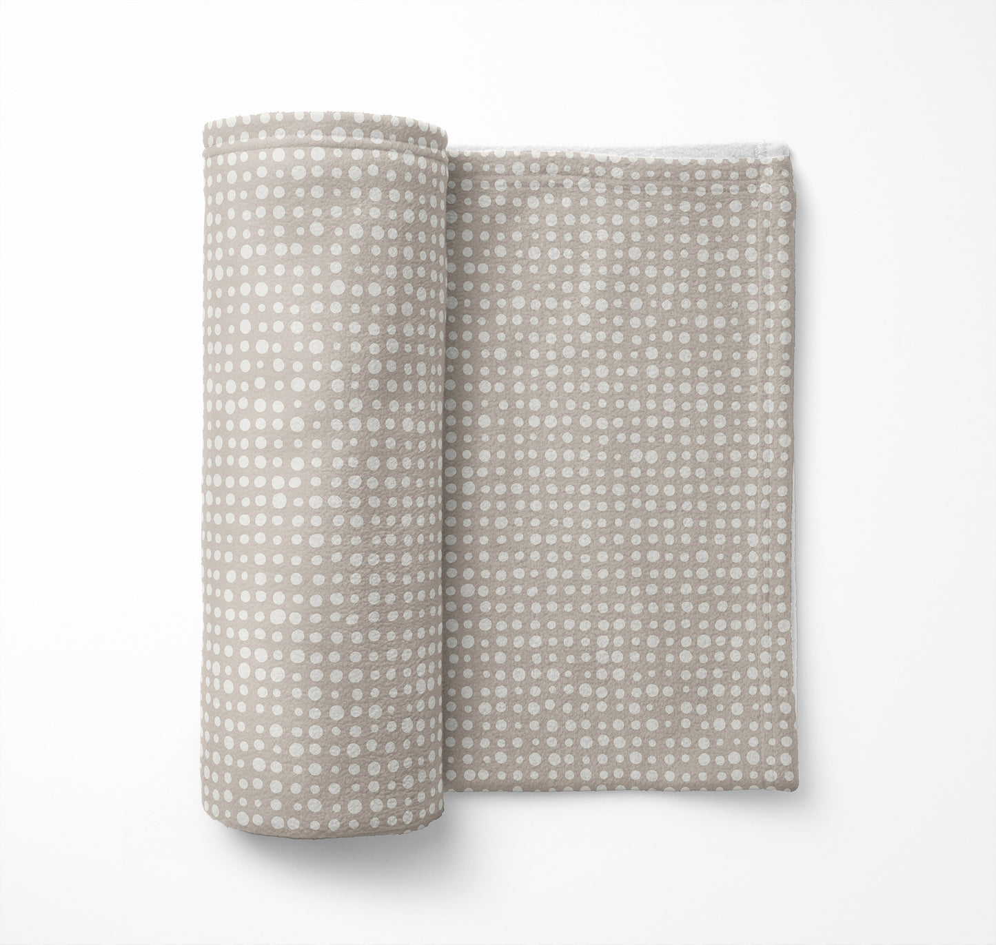 Assorted Dots Velveteen Fleece Blanket