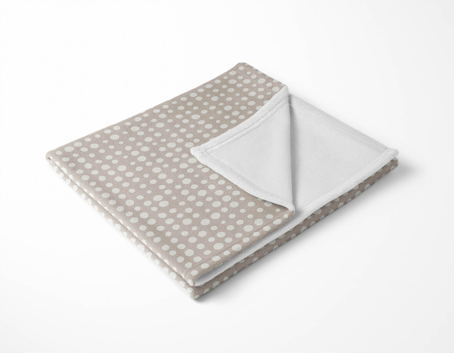 Assorted Dots Velveteen Fleece Blanket