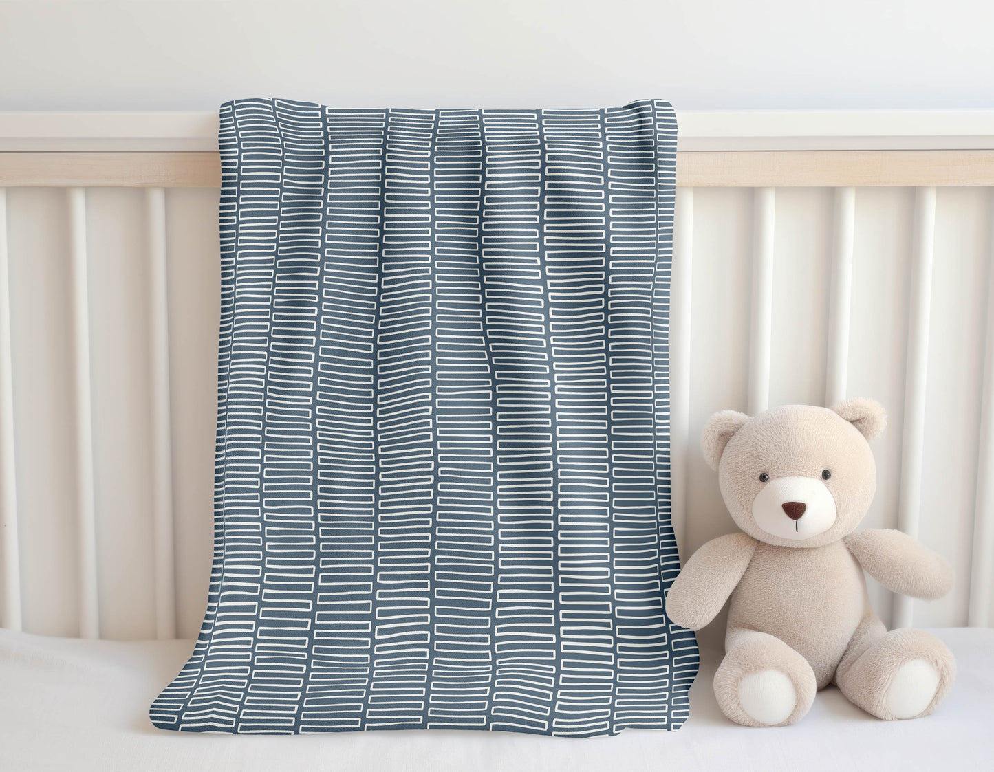Block Maze Velveteen Fleece Blanket