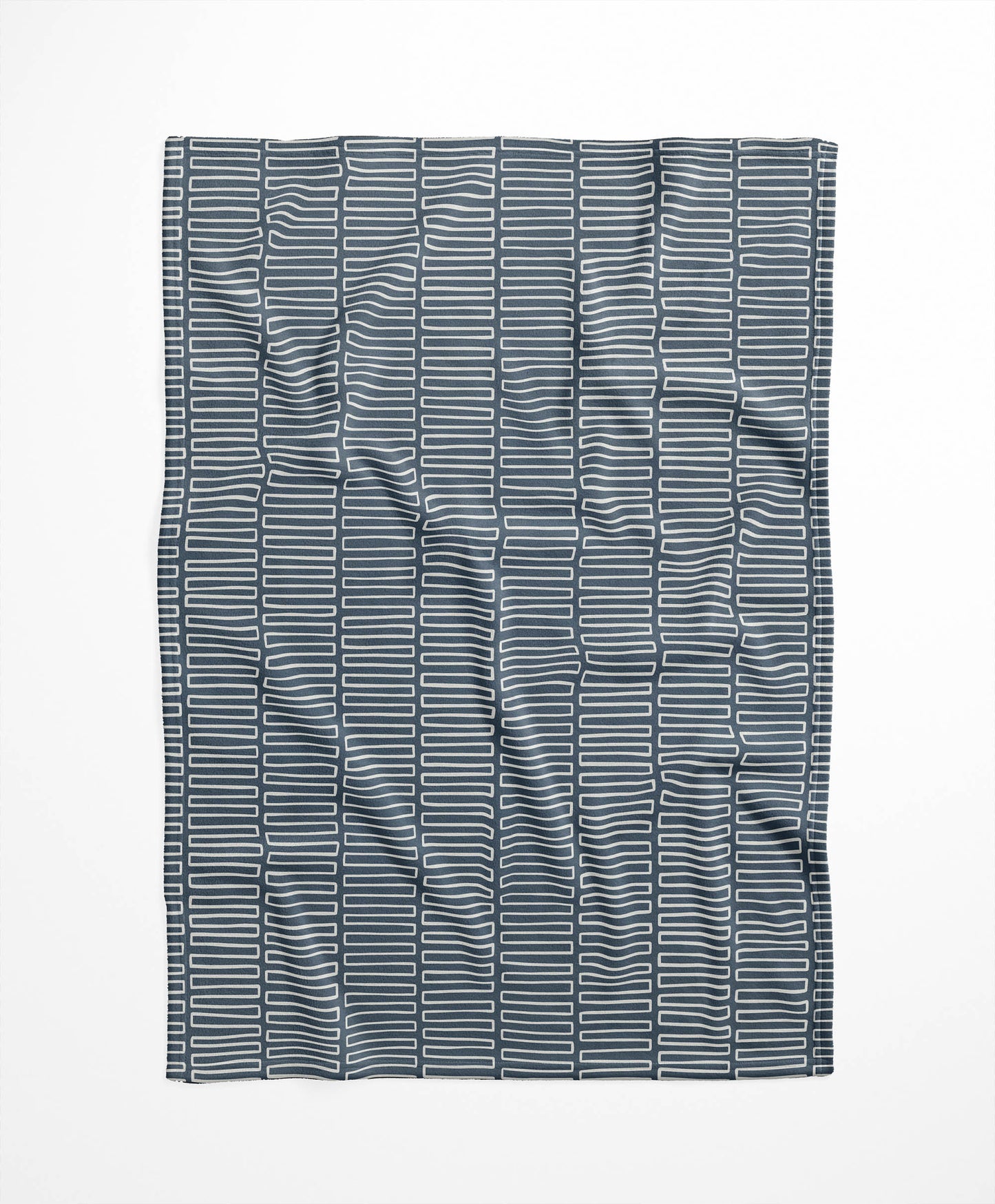 Block Maze Velveteen Fleece Blanket