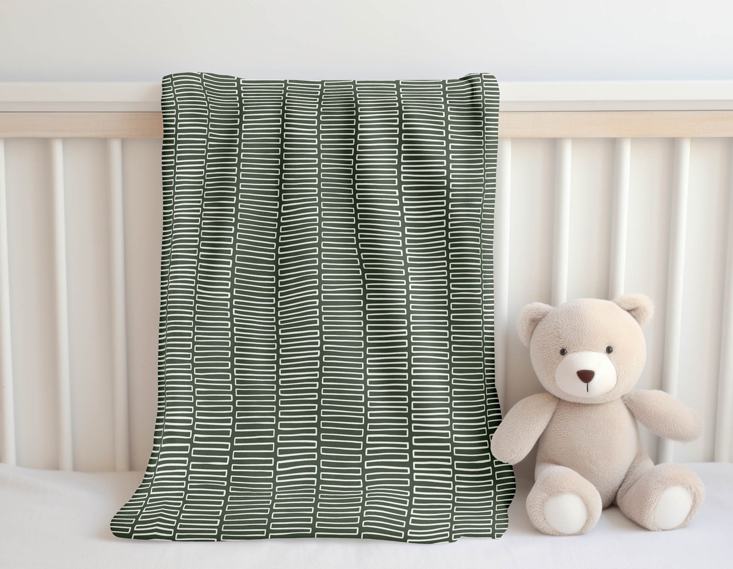 Block Maze Velveteen Fleece Blanket