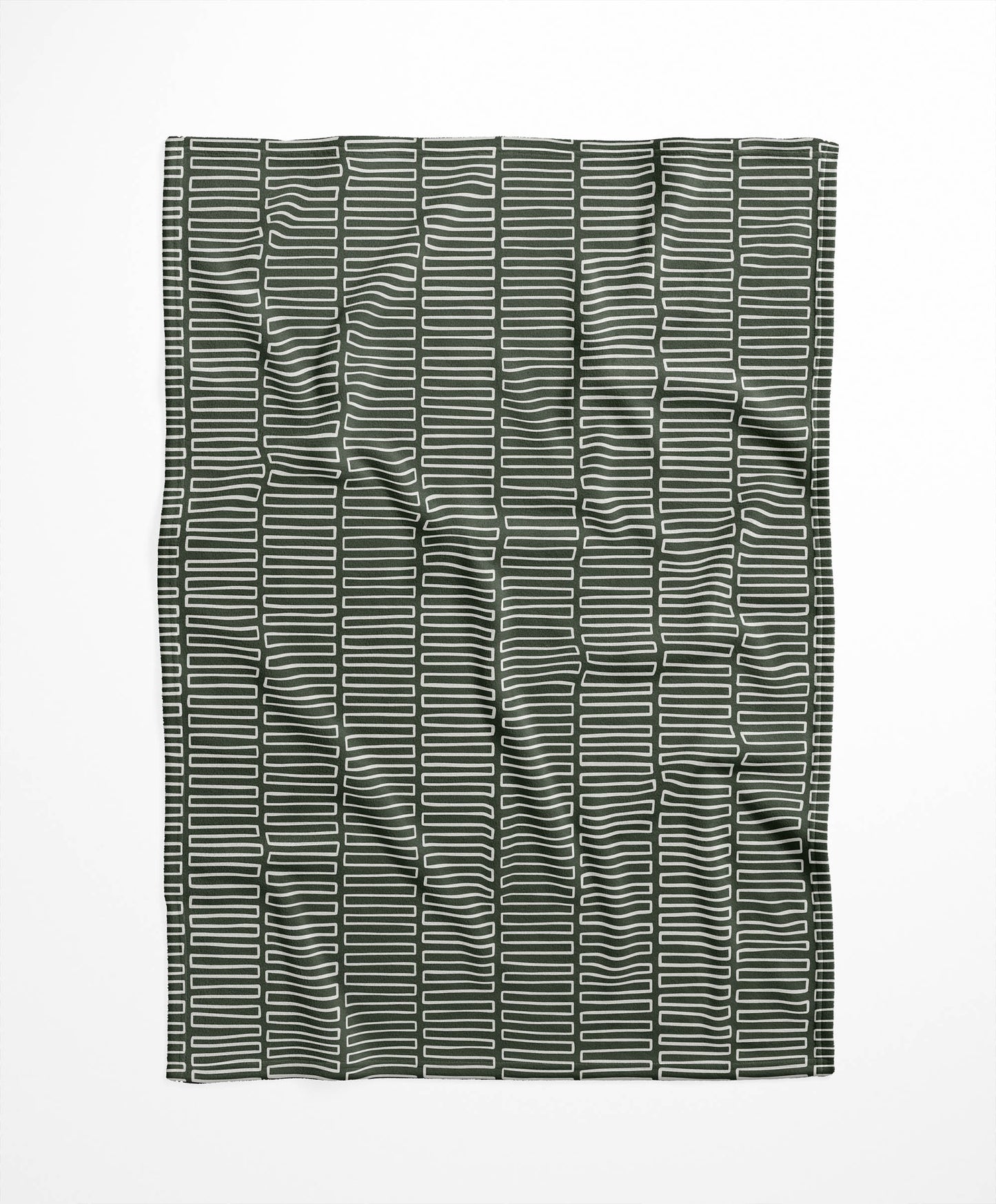 Block Maze Velveteen Fleece Blanket