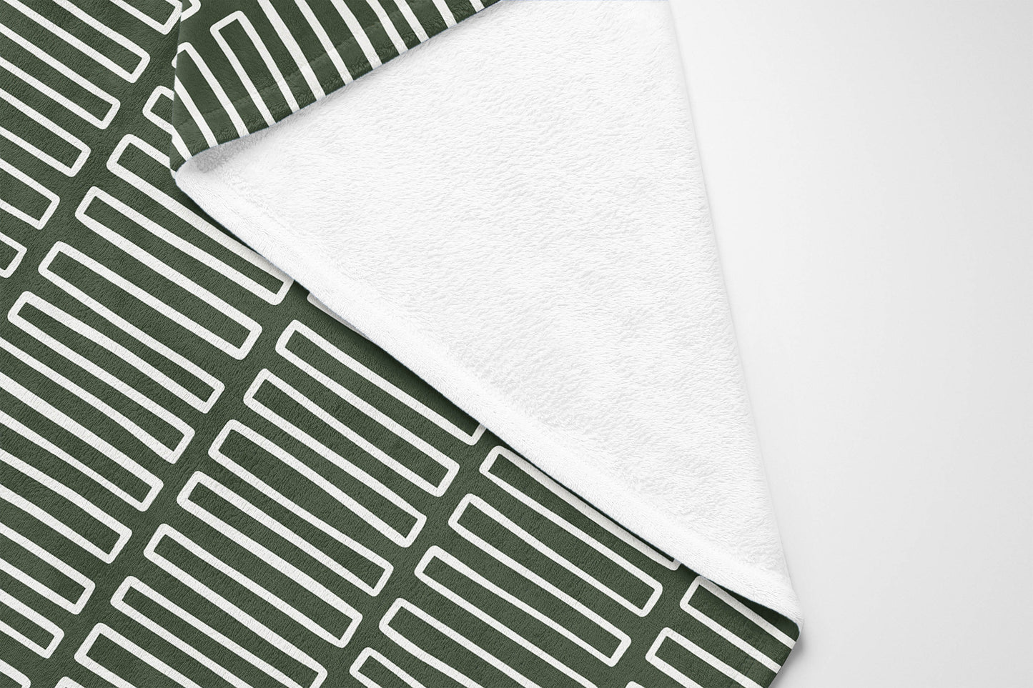 Block Maze Velveteen Fleece Blanket