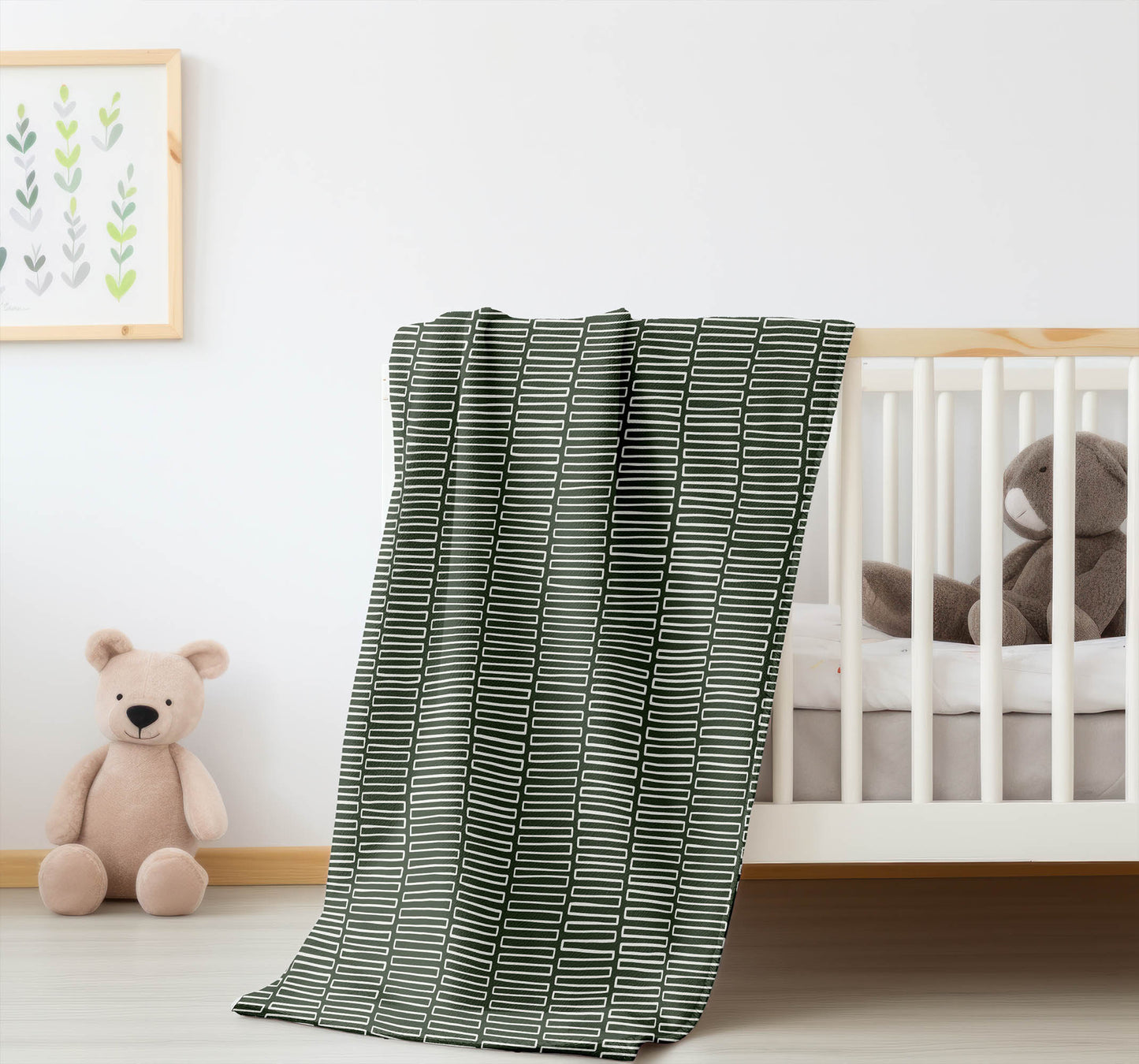 Block Maze Velveteen Fleece Blanket