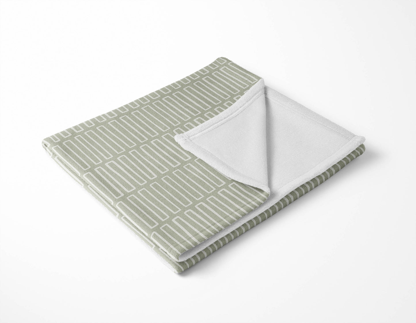 Block Maze Velveteen Fleece Blanket