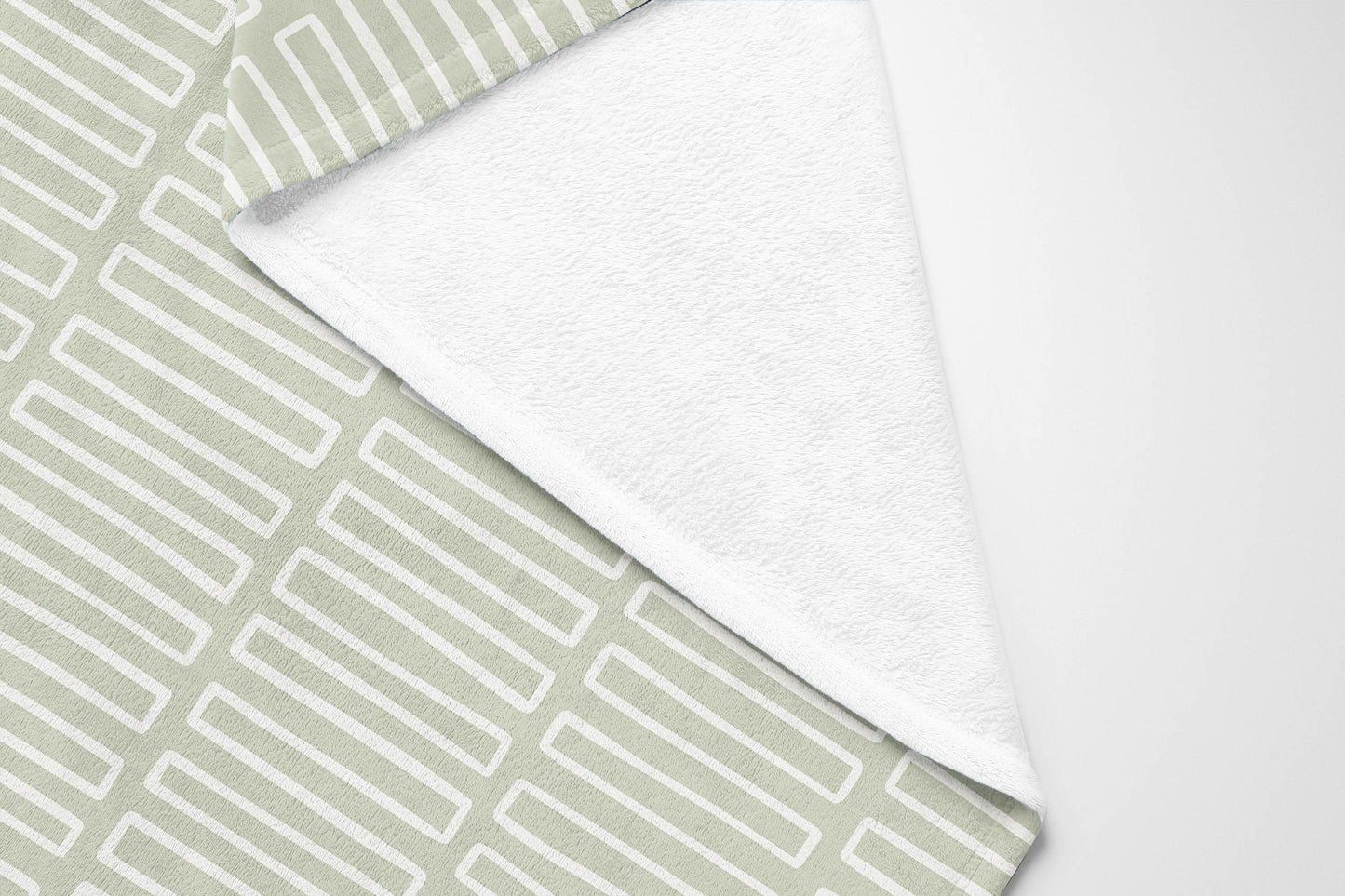 Block Maze Velveteen Fleece Blanket