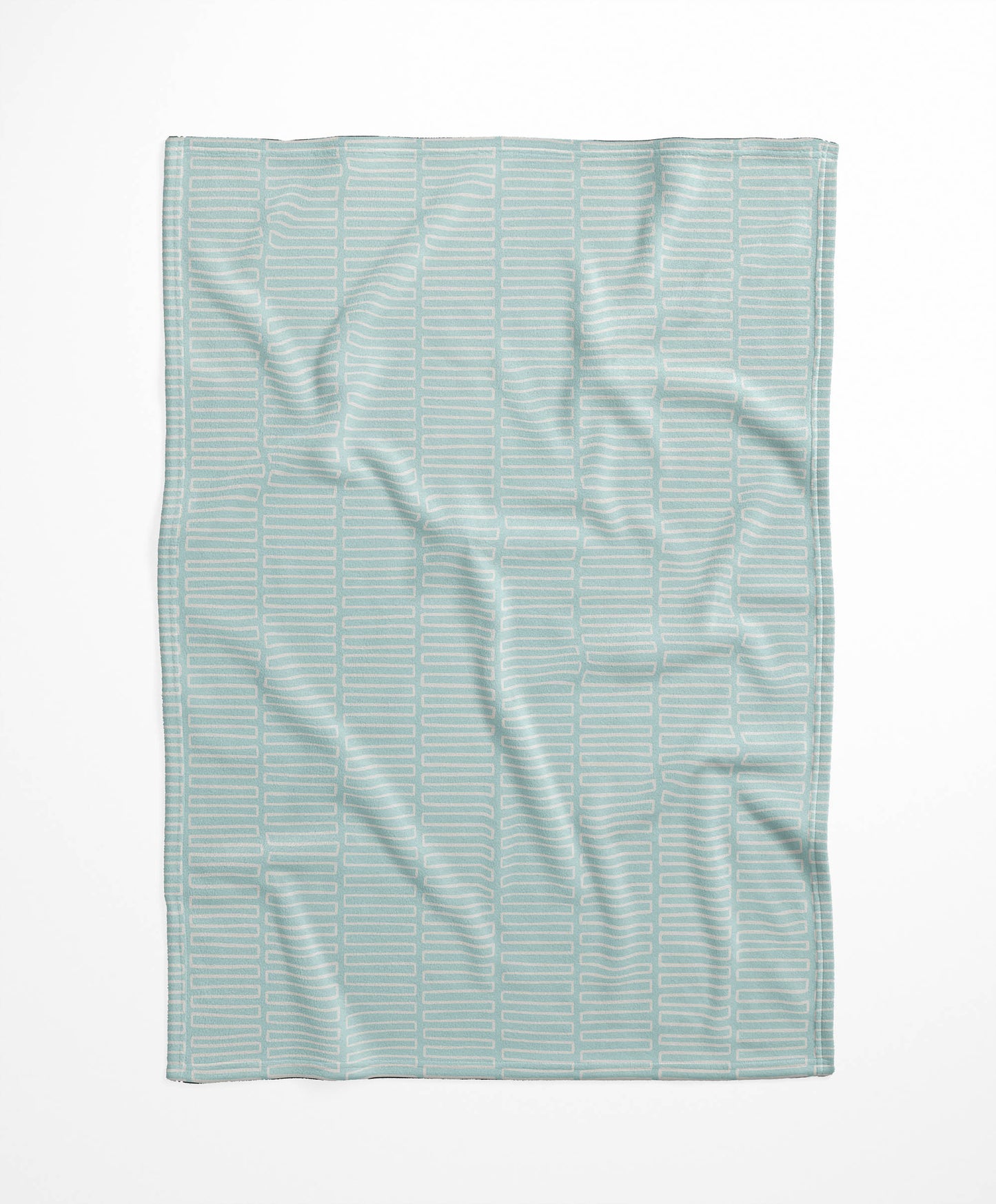 Block Maze Velveteen Fleece Blanket