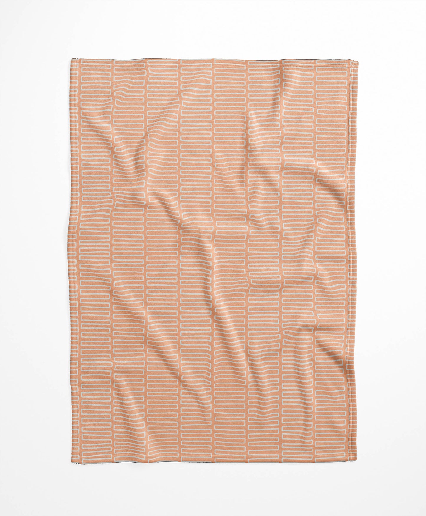 Block Maze Velveteen Fleece Blanket