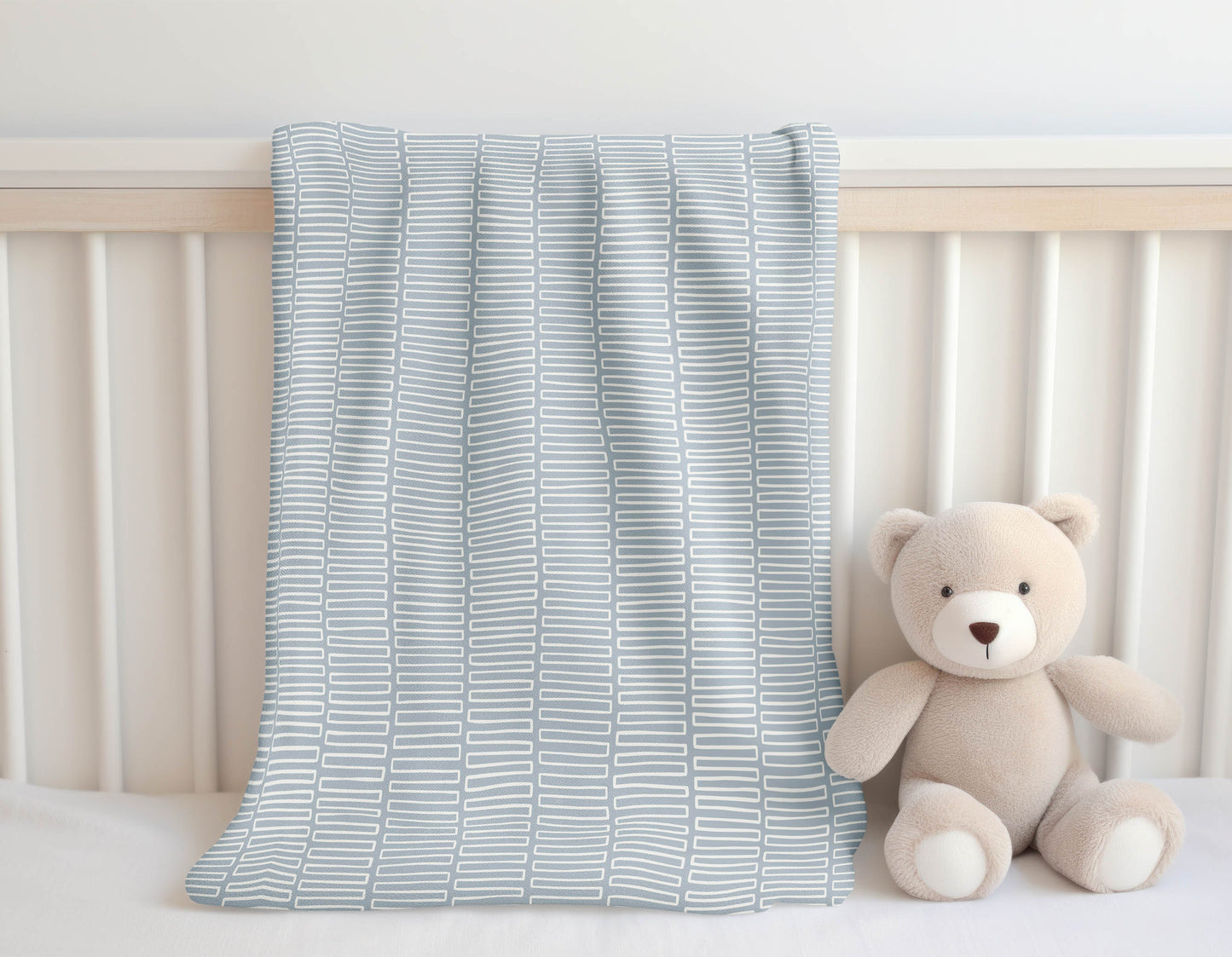 Block Maze Velveteen Fleece Blanket