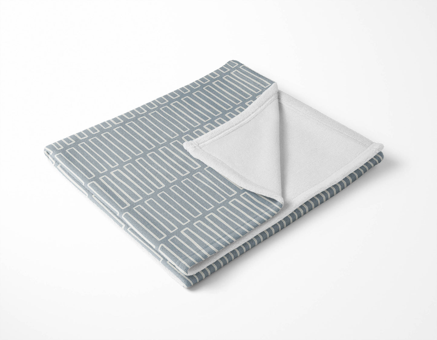 Block Maze Velveteen Fleece Blanket