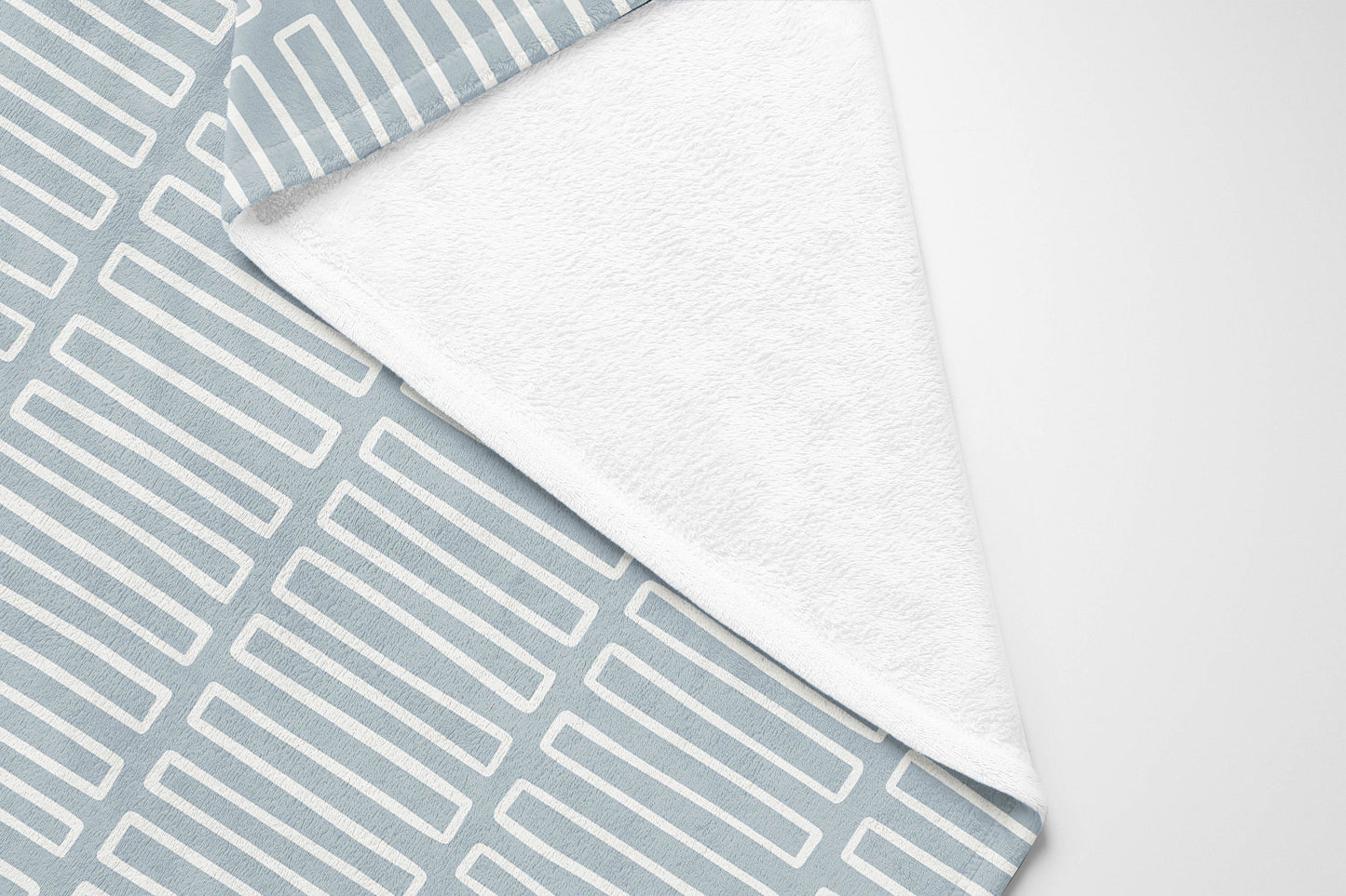 Block Maze Velveteen Fleece Blanket