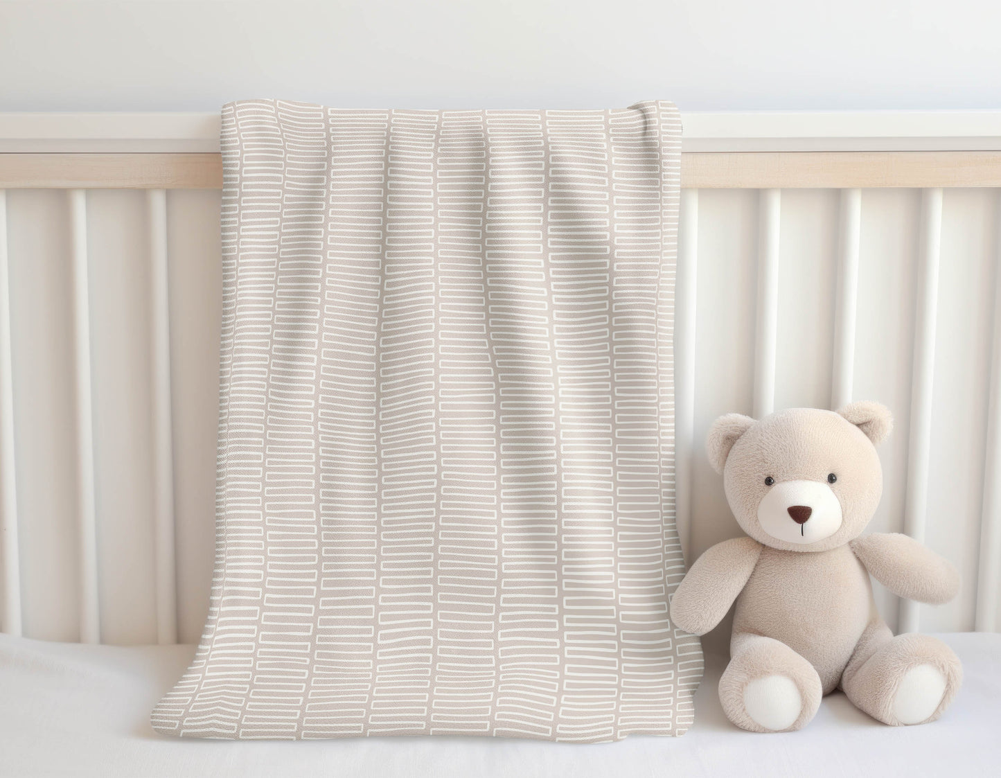 Block Maze Velveteen Fleece Blanket
