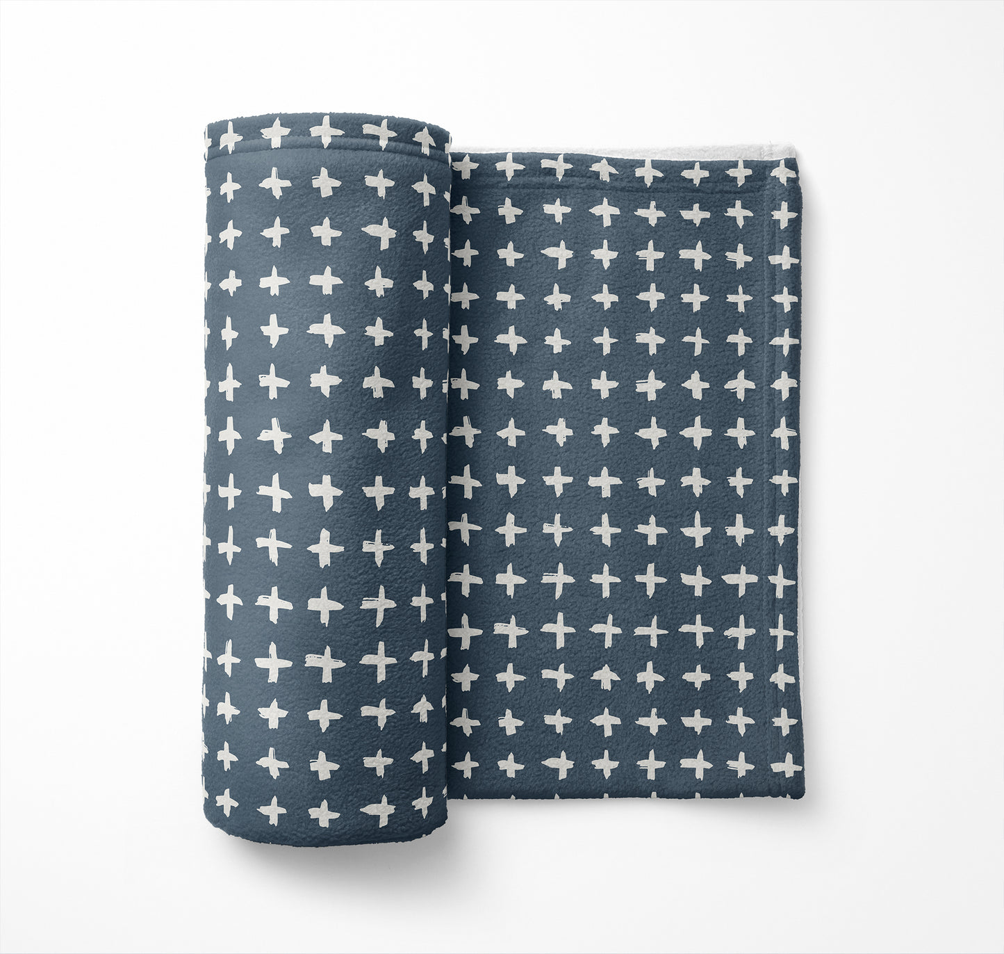 Check Velveteen Fleece Blanket