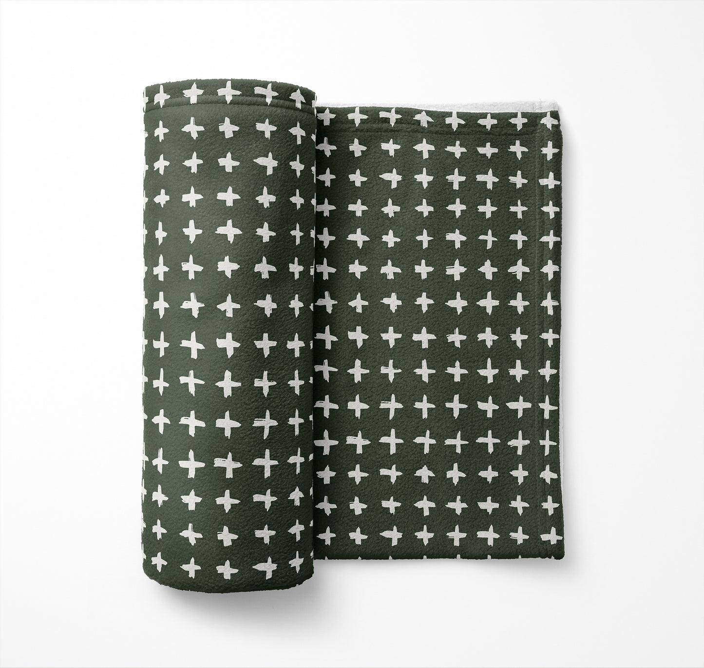 Check Velveteen Fleece Blanket