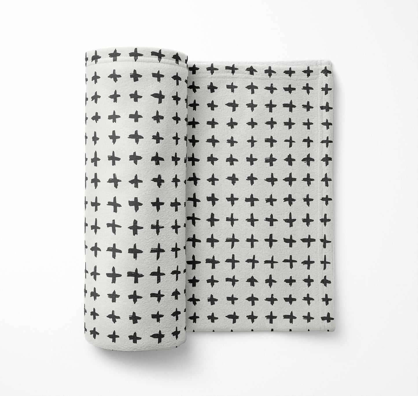 Check Velveteen Fleece Blanket