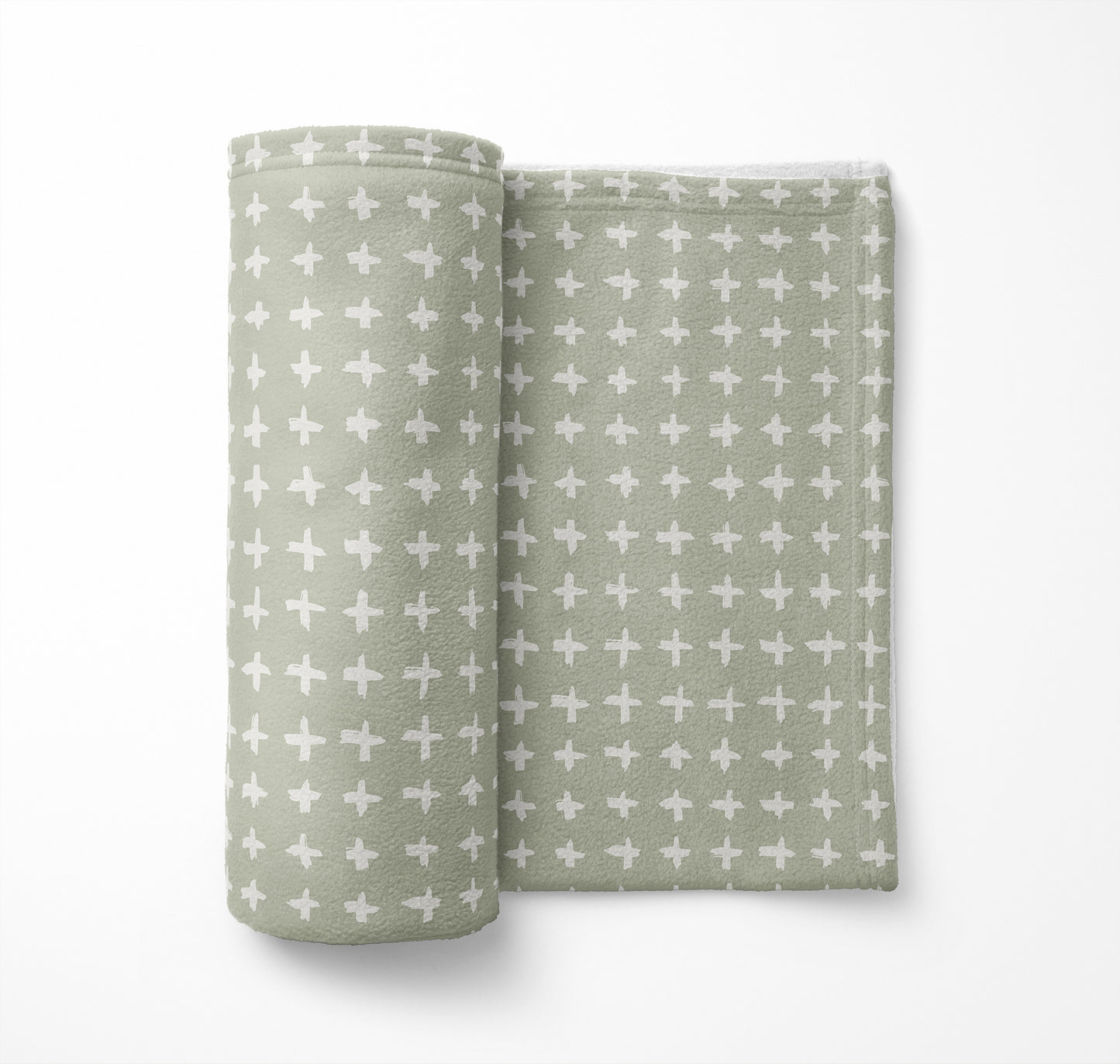 Check Velveteen Fleece Blanket