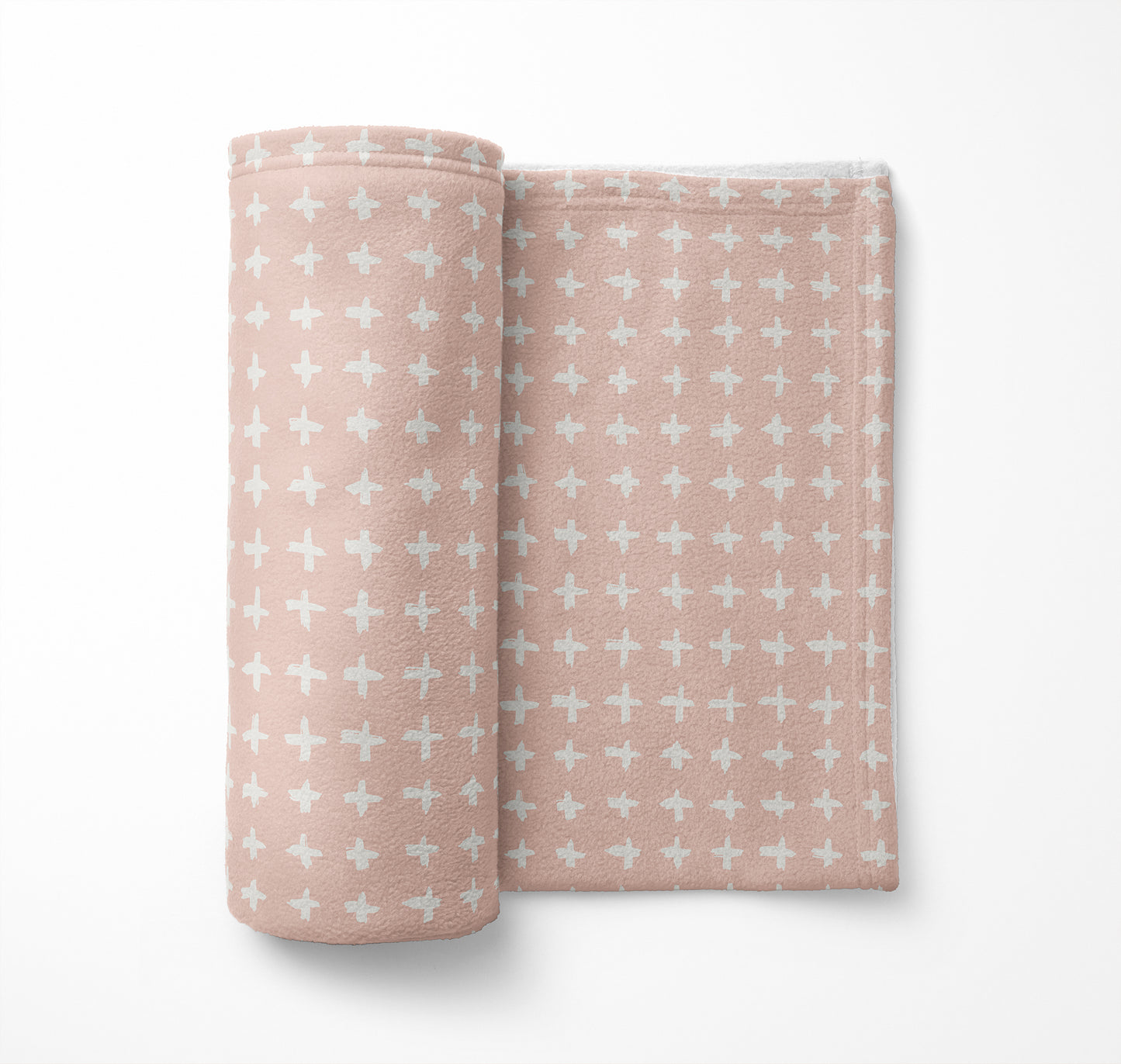 Check Velveteen Fleece Blanket