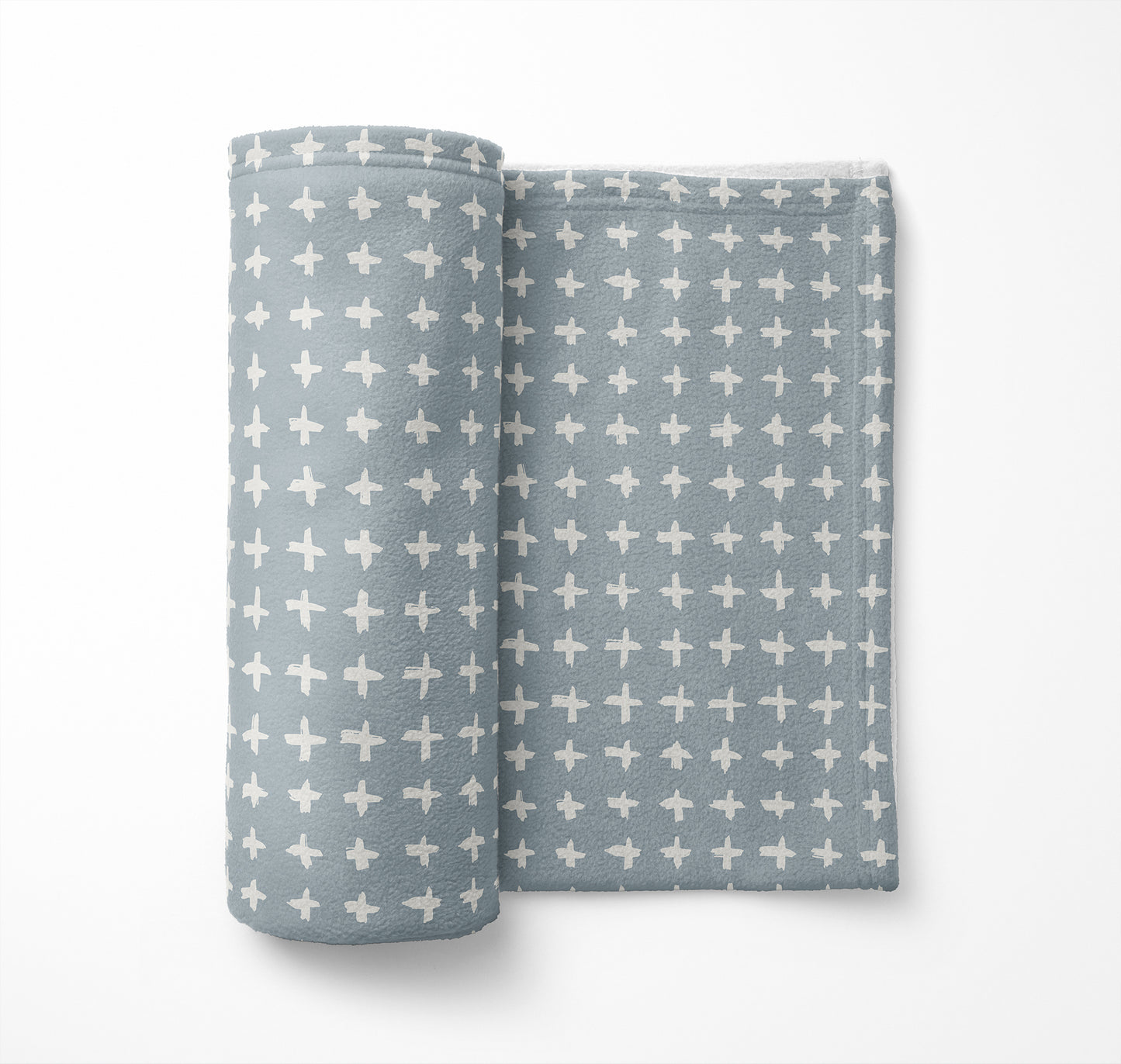 Check Velveteen Fleece Blanket