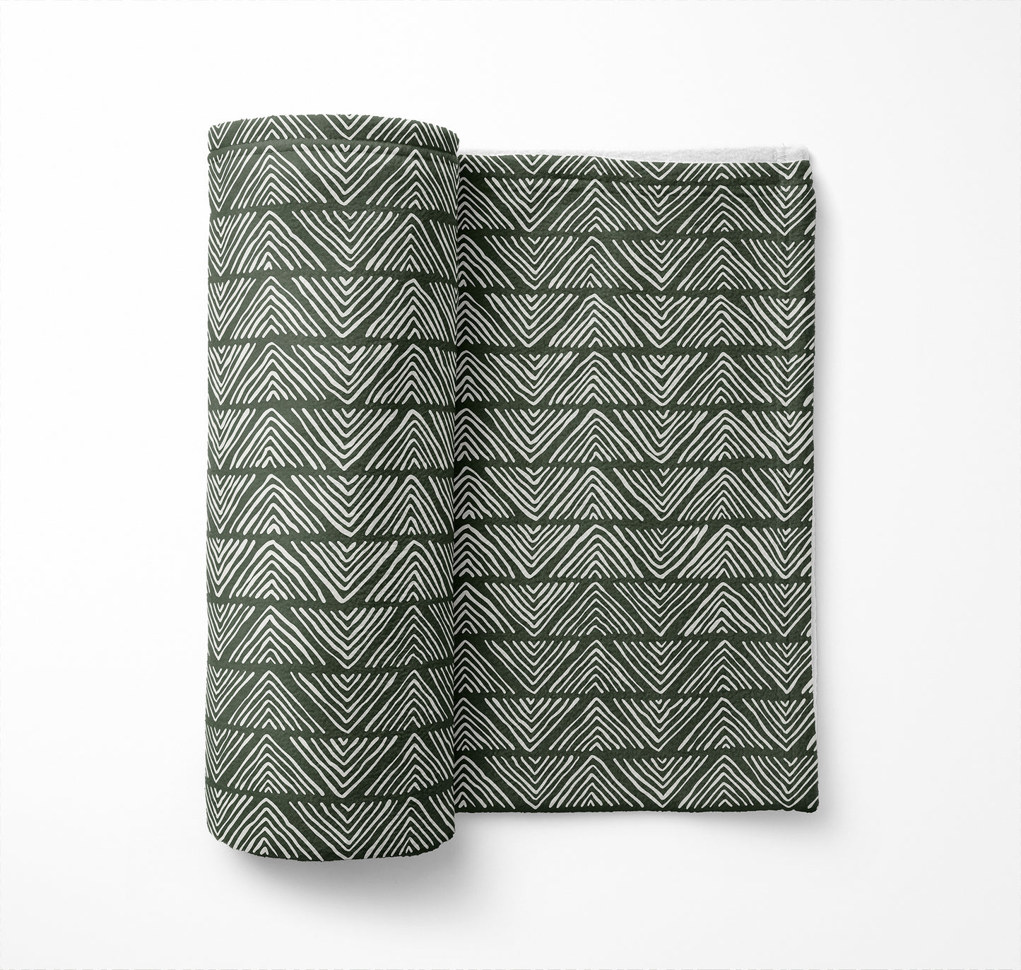 Chev Wave Stripe Velveteen Fleece Blanket