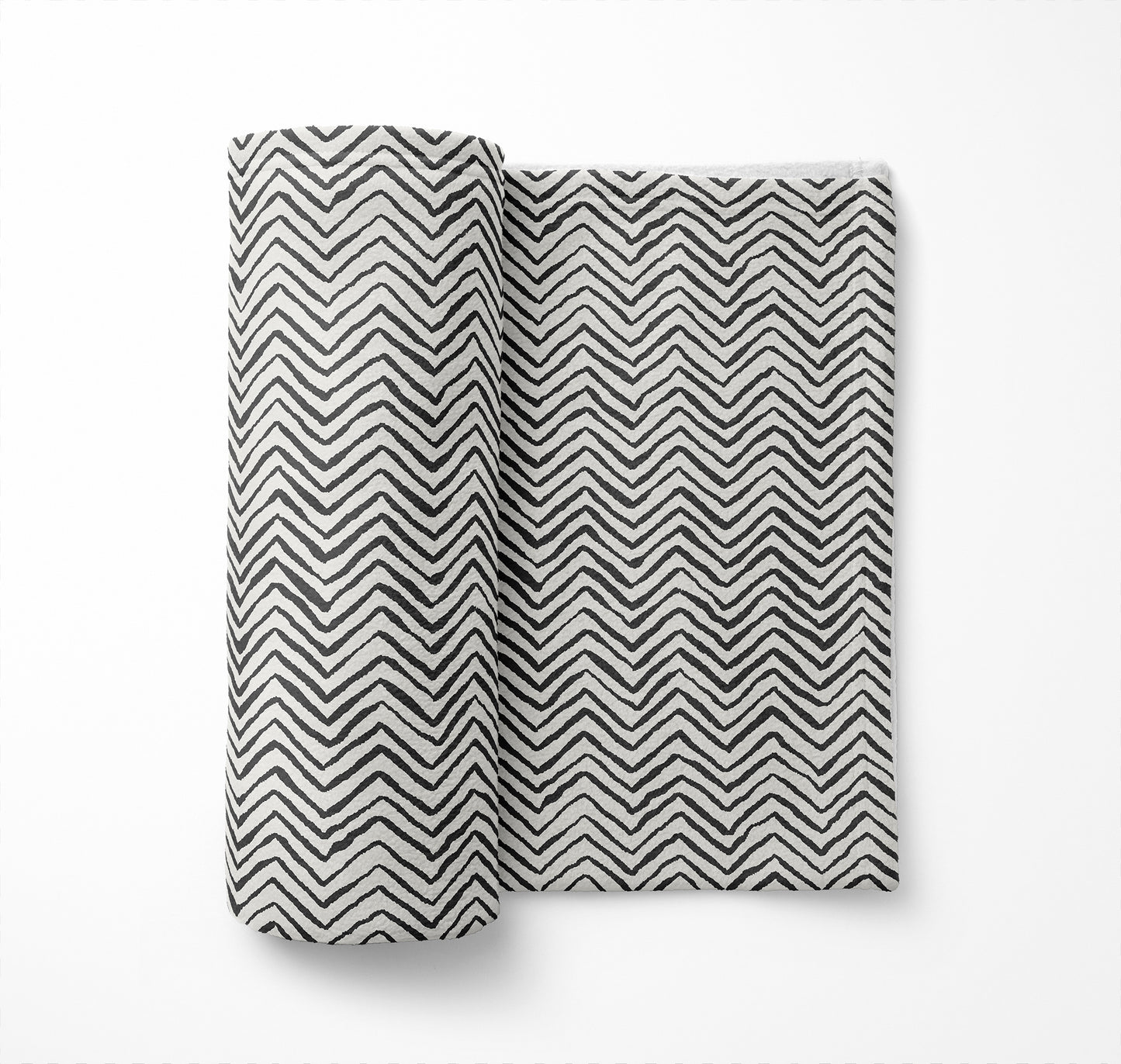 Chevron Snug Velveteen Fleece Blanket
