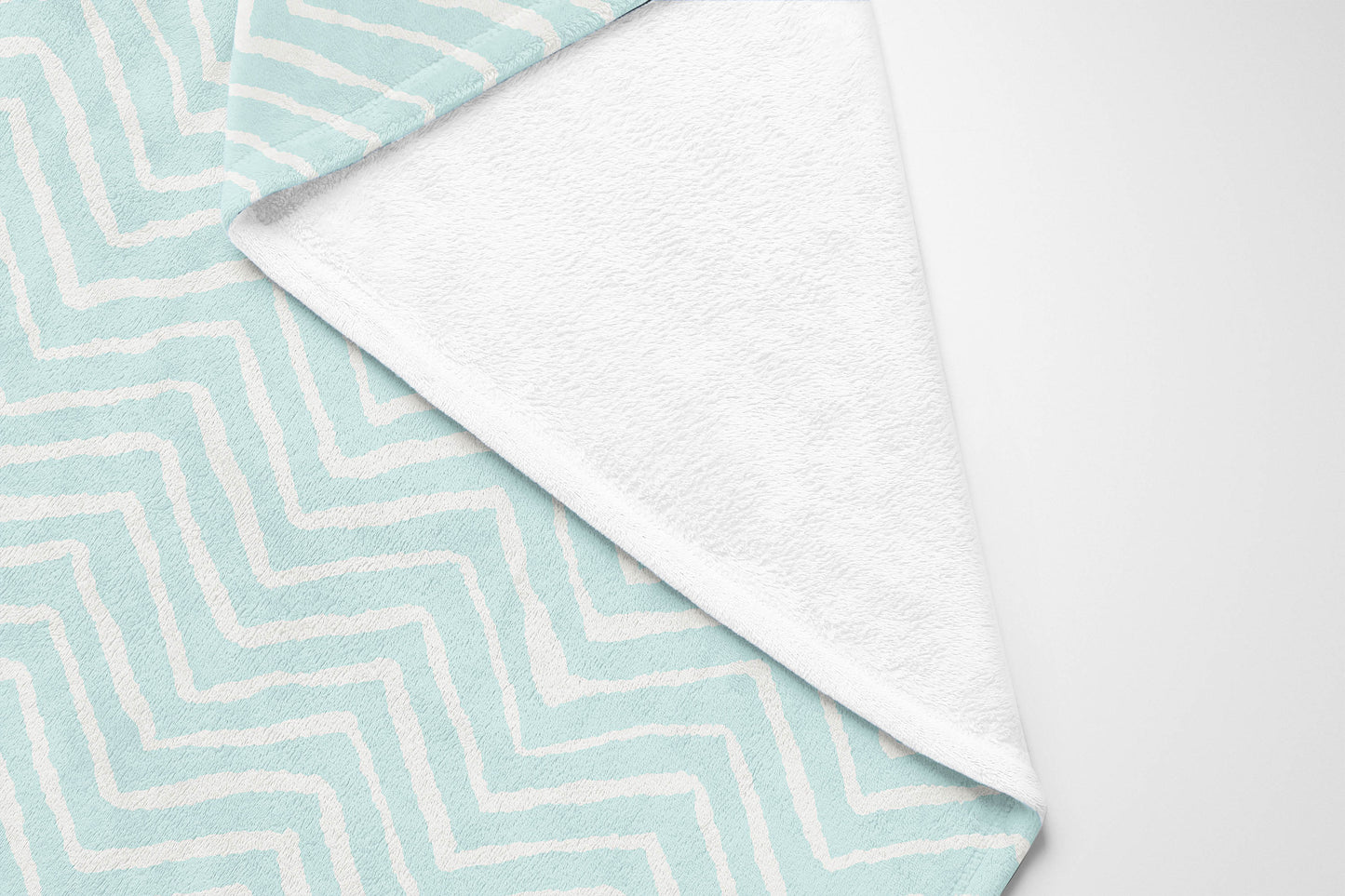 Chevron Snug Velveteen Fleece Blanket